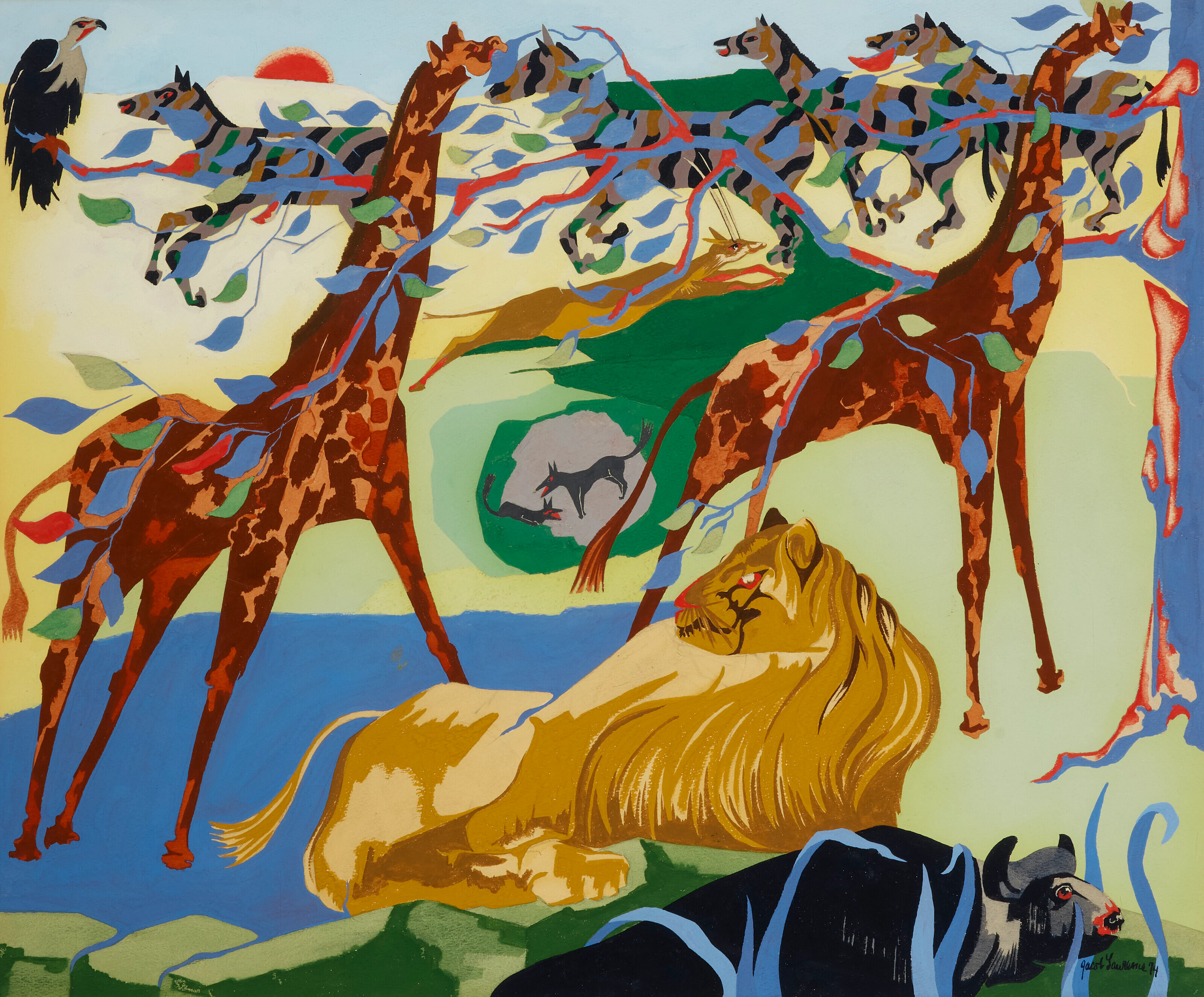 JACOB LAWRENCE (1917-2000)
