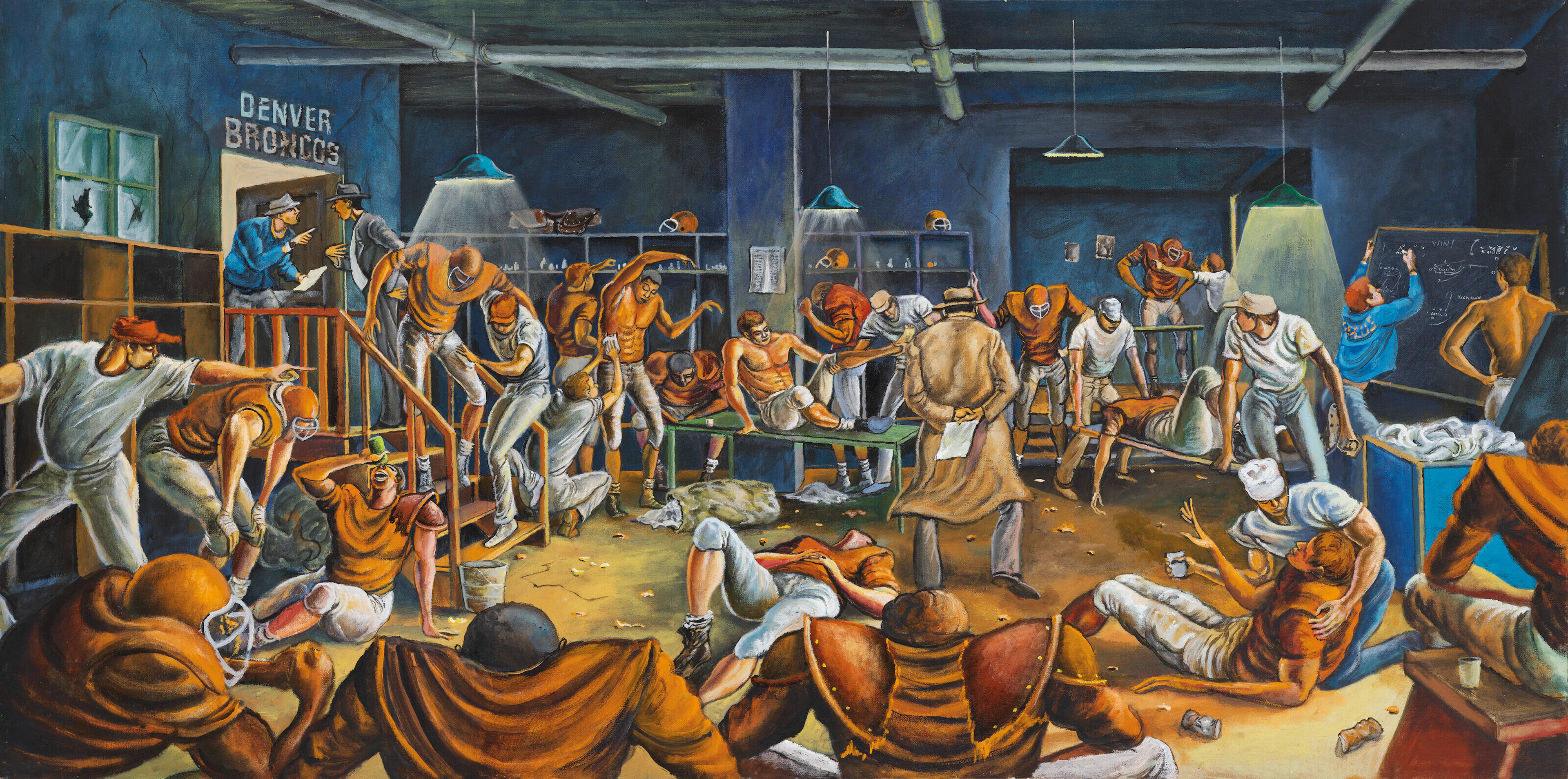 ERNIE BARNES (1938-2009)