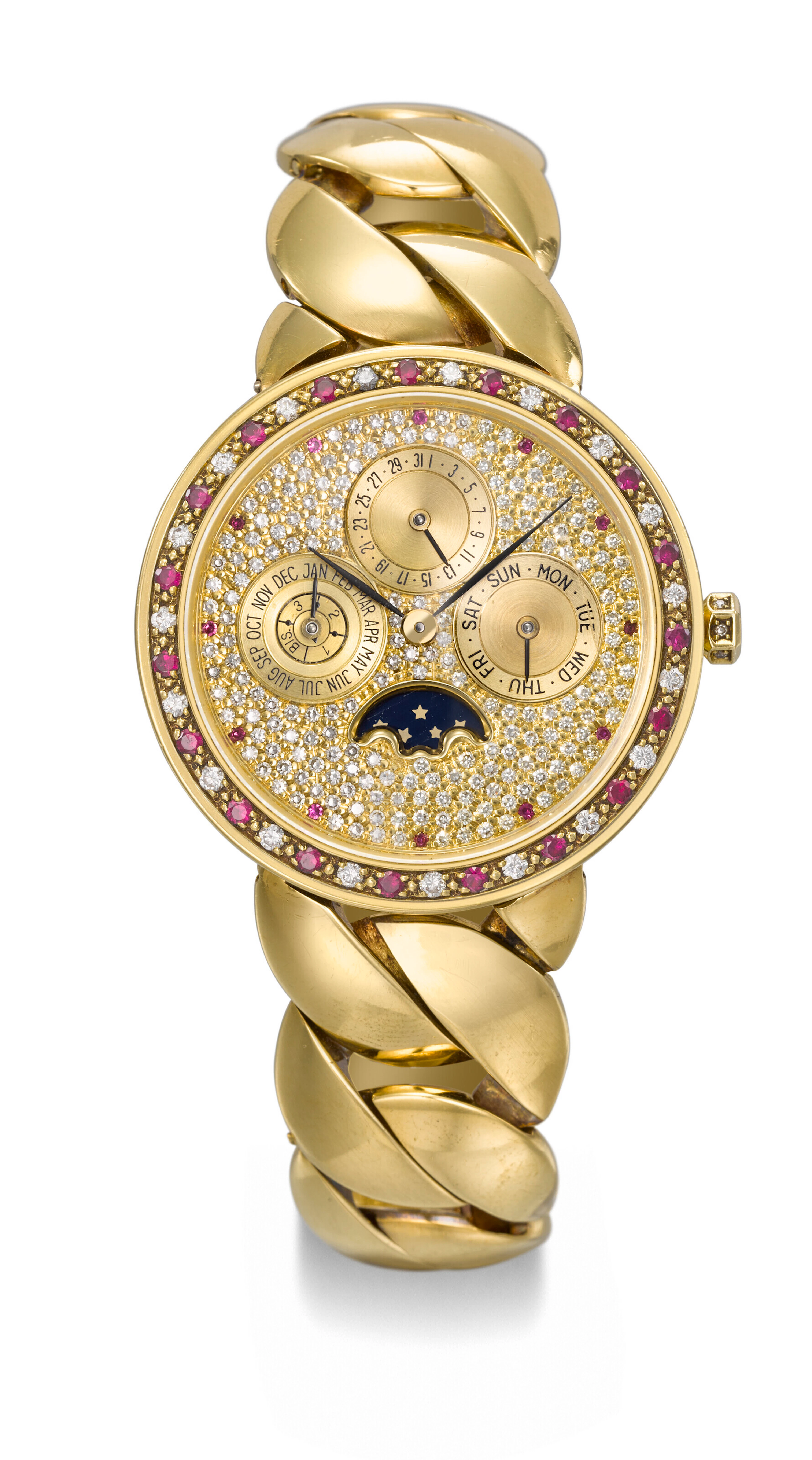 OMEGA. A POSSIBLY UNIQUE AND ATTRACTIVE 18K GOLD