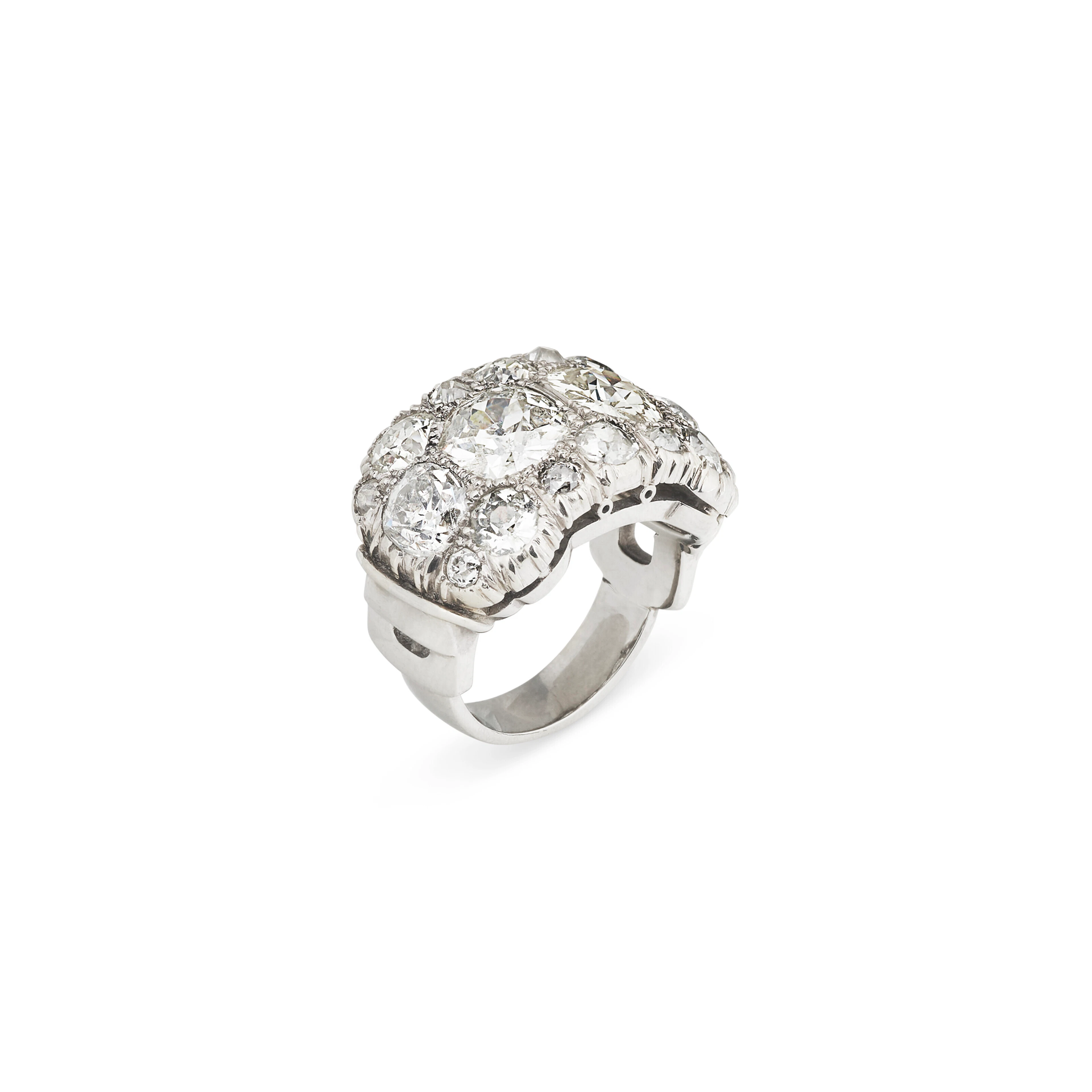 BAGUE COCKTAIL DIAMANTS