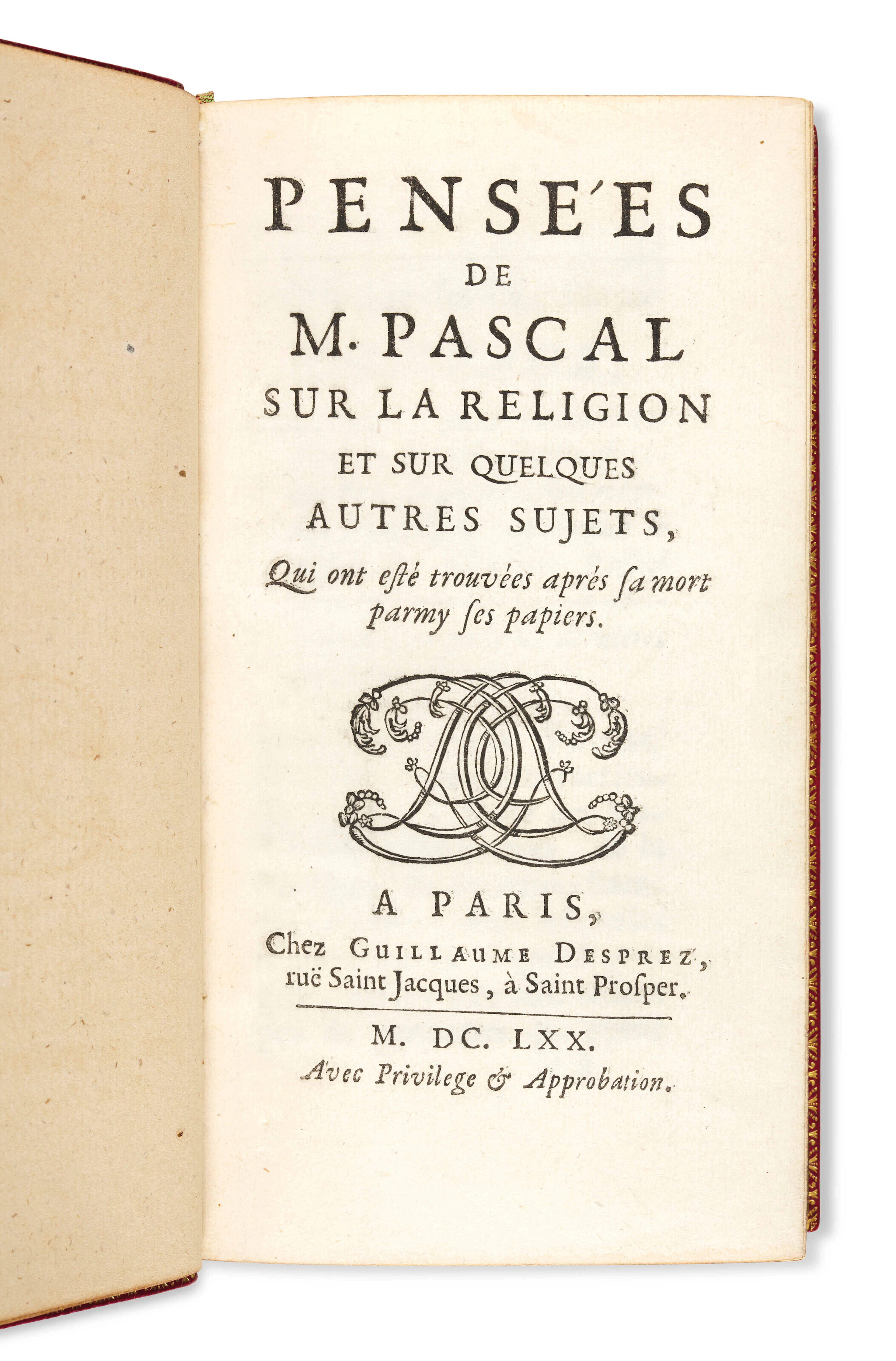 PASCAL, Blaise (1623-1662)