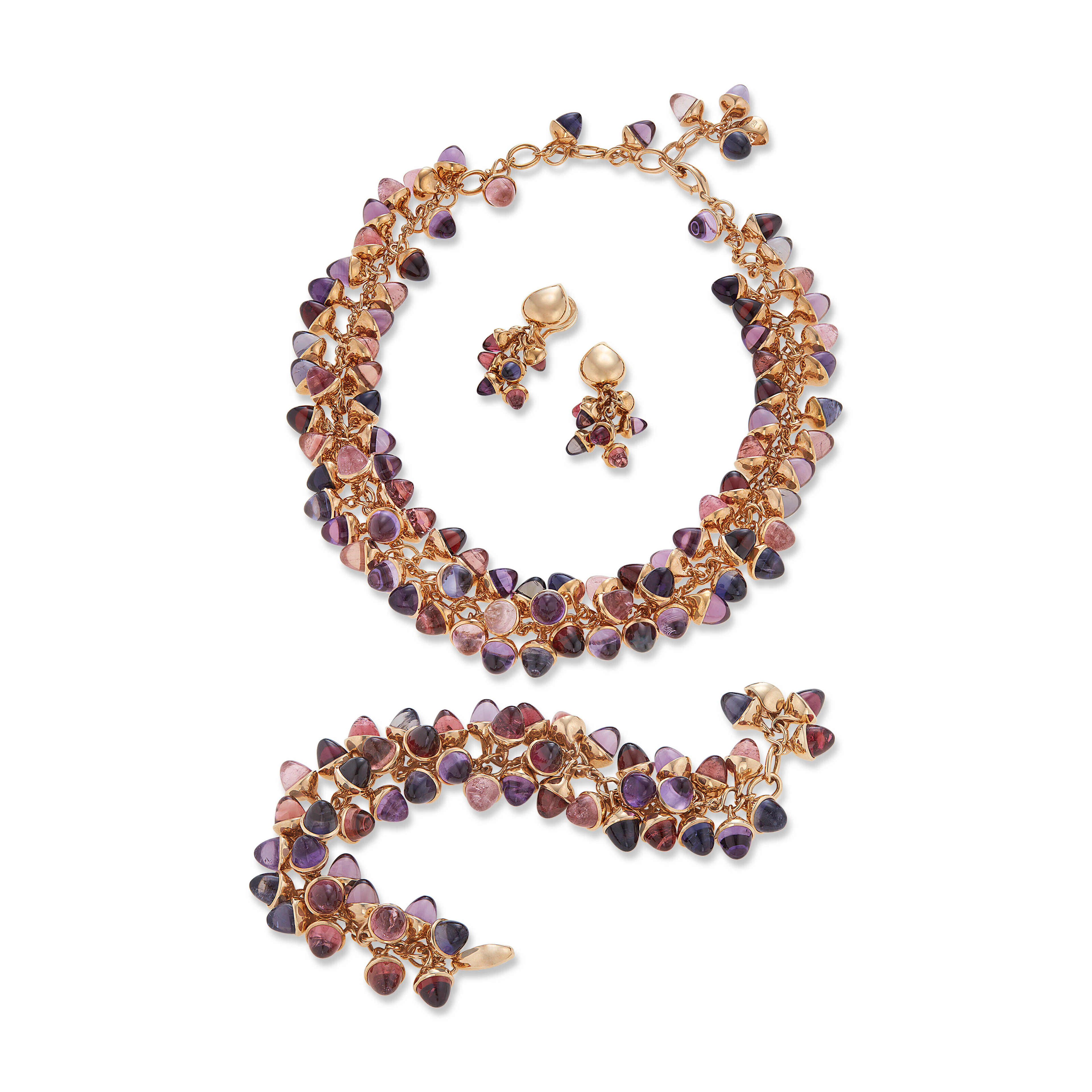 TAMARA COMOLLI SUITE OF MULTI-GEM 'MIKADO' JEWELLERY