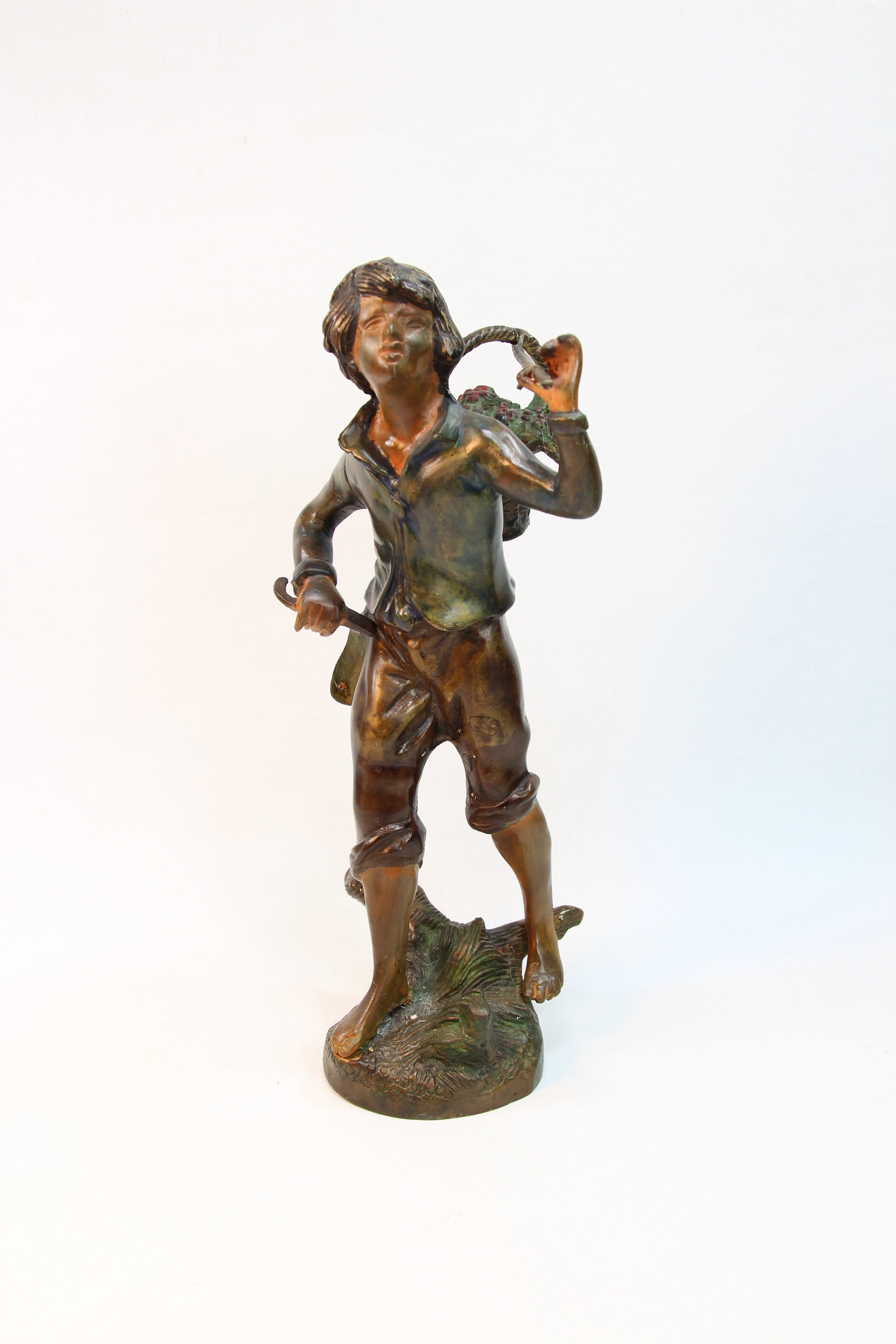 Ernest Rancoulet Bronse skulptur fra 1800 tallet.