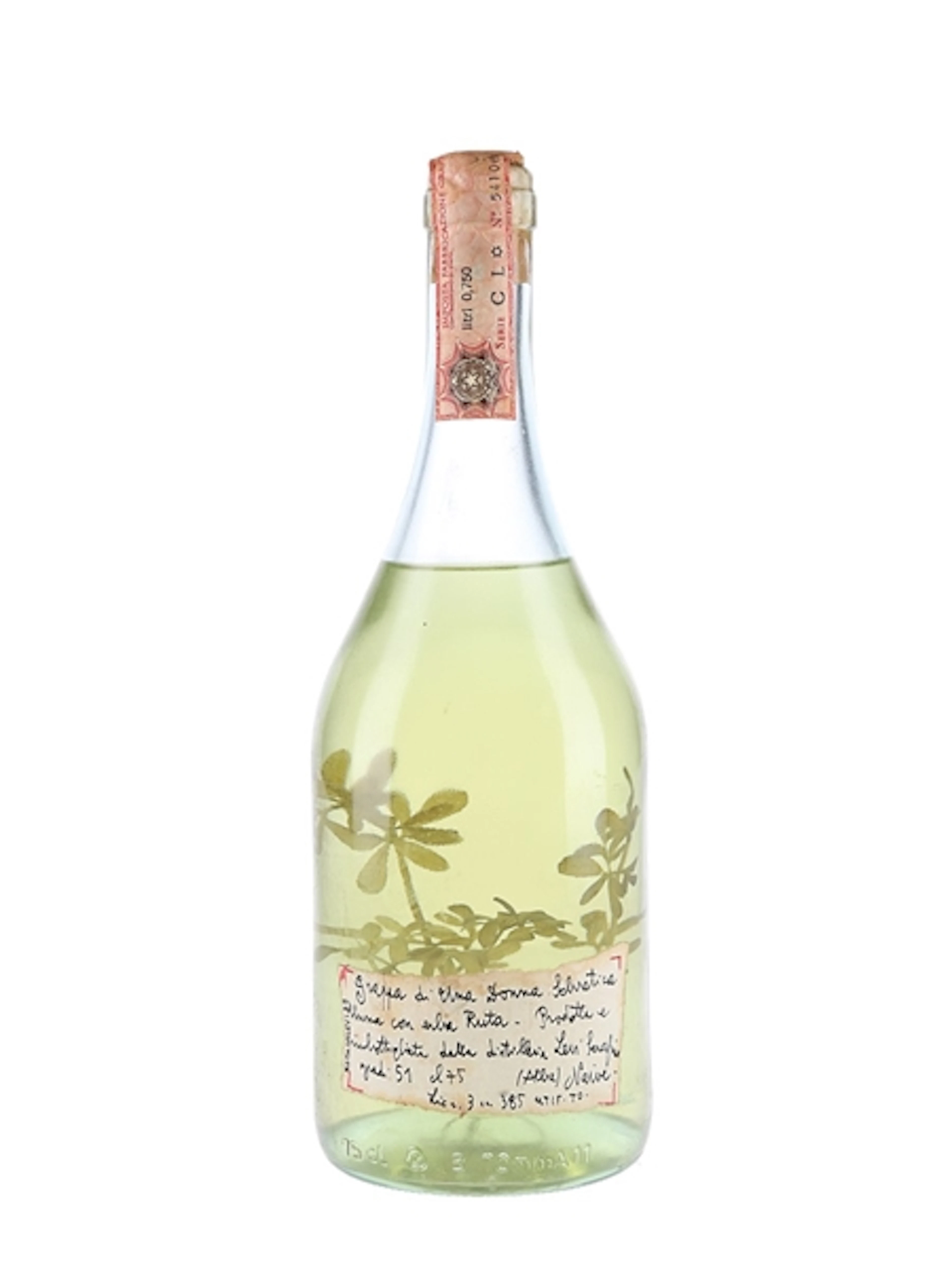 Romano Levi 1989 Grappa Di Una Donna Selvatica Con Erba Ruta 75cl / 51%