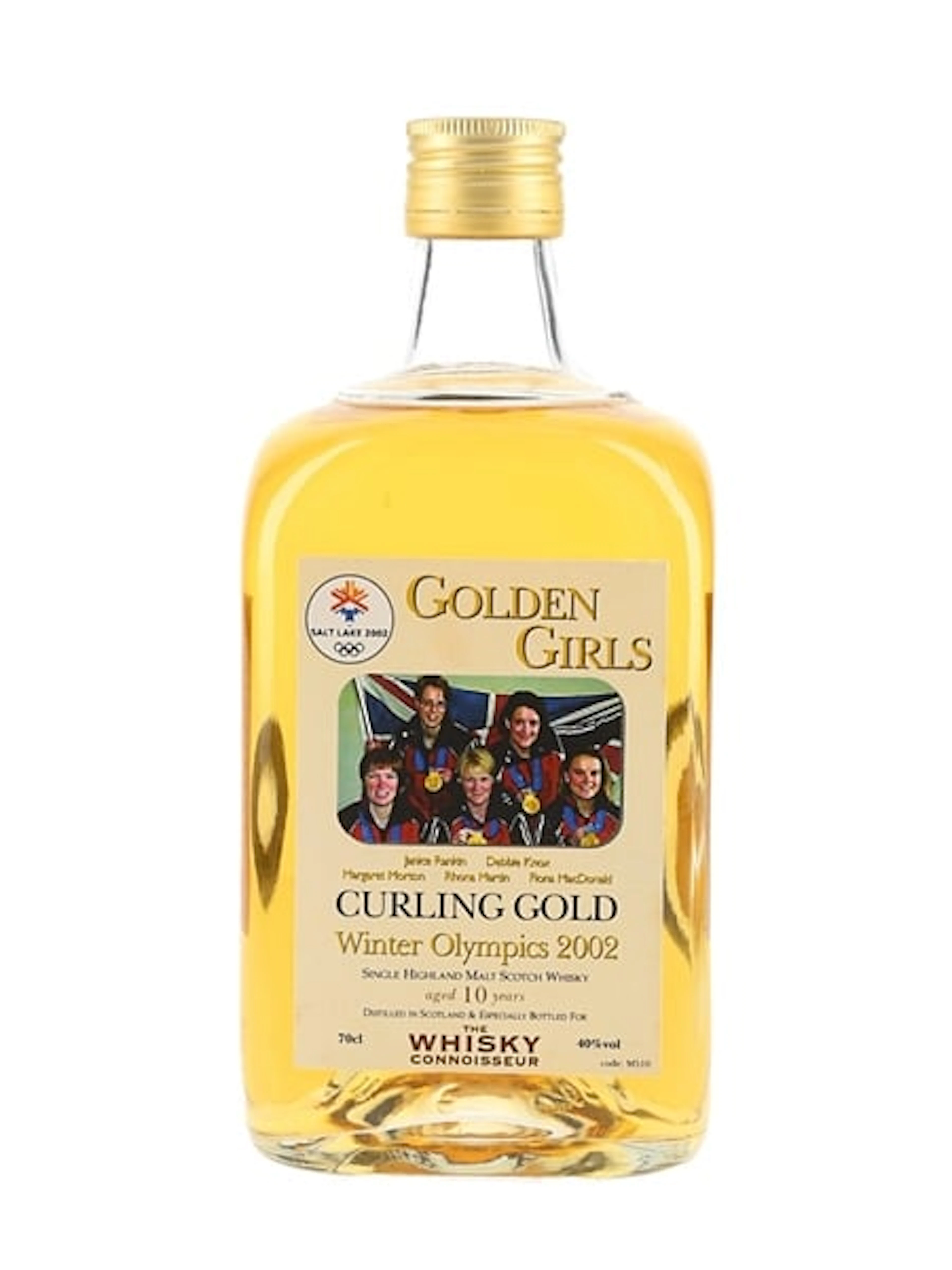 Golden Girls Curling Gold Winter Olympics 2002 10 Year...