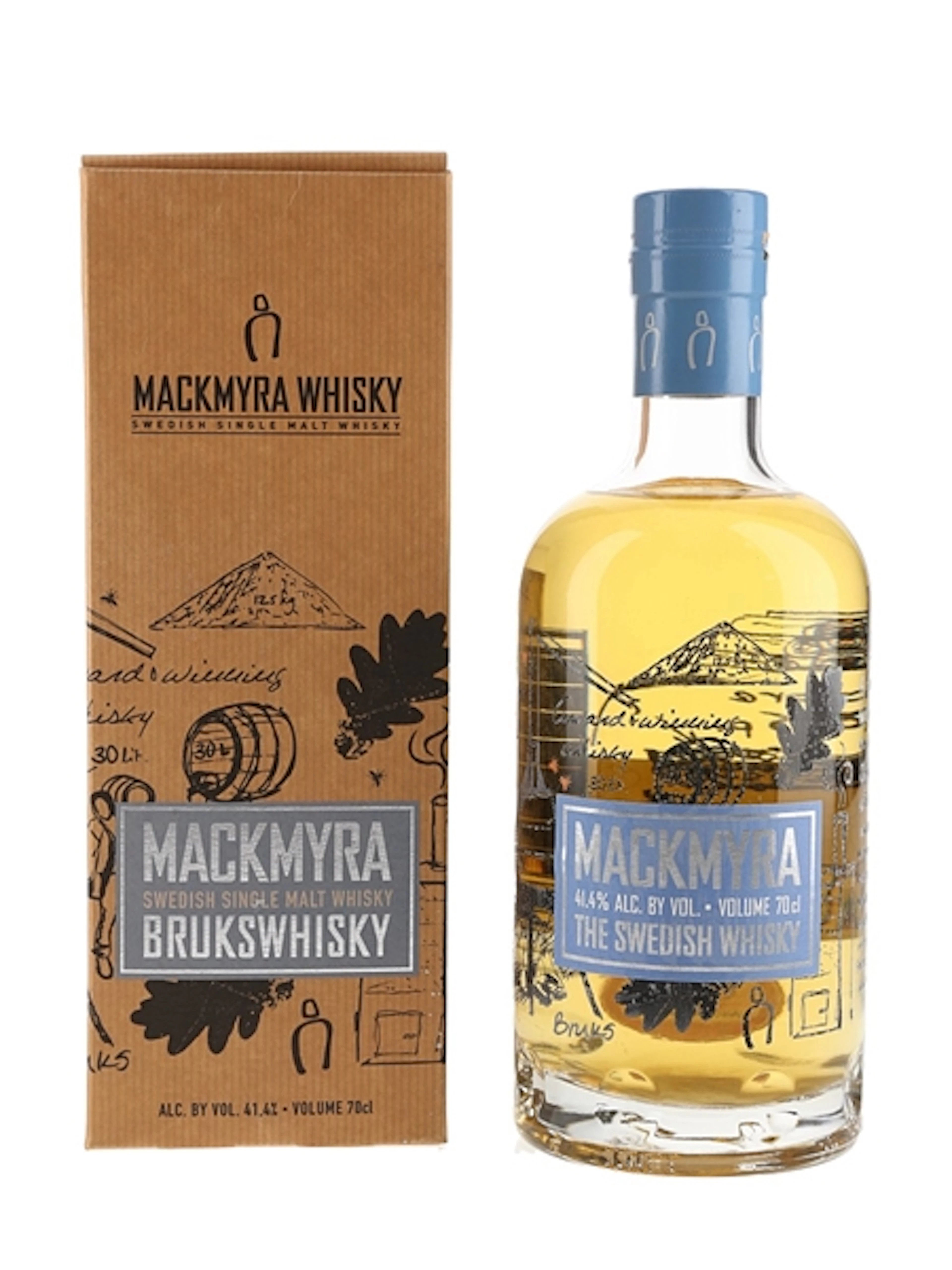 Mackmyra Brukswhisky 70cl / 41.4%