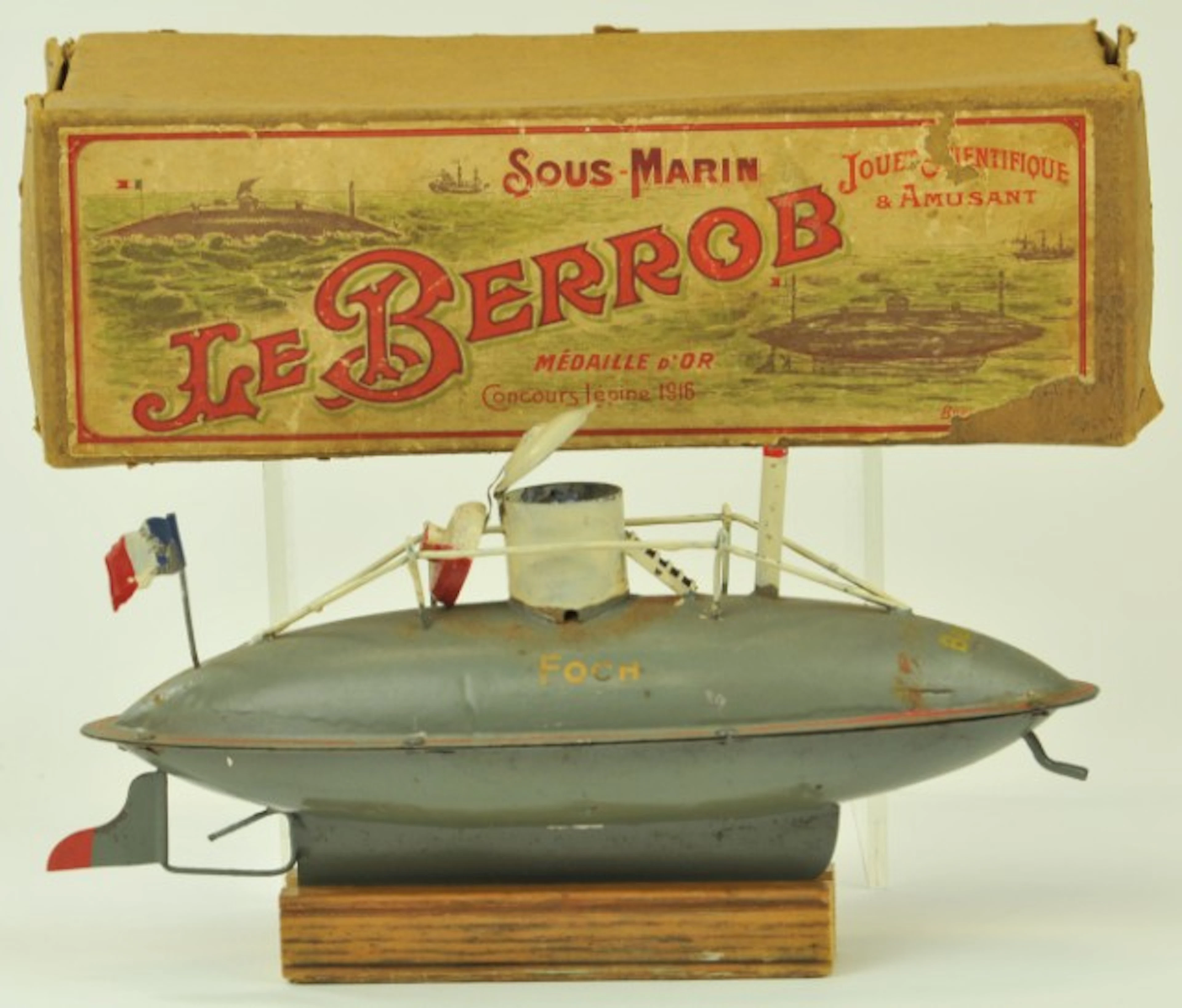 JOUET FRANCAIS BOXED SUBMARINE