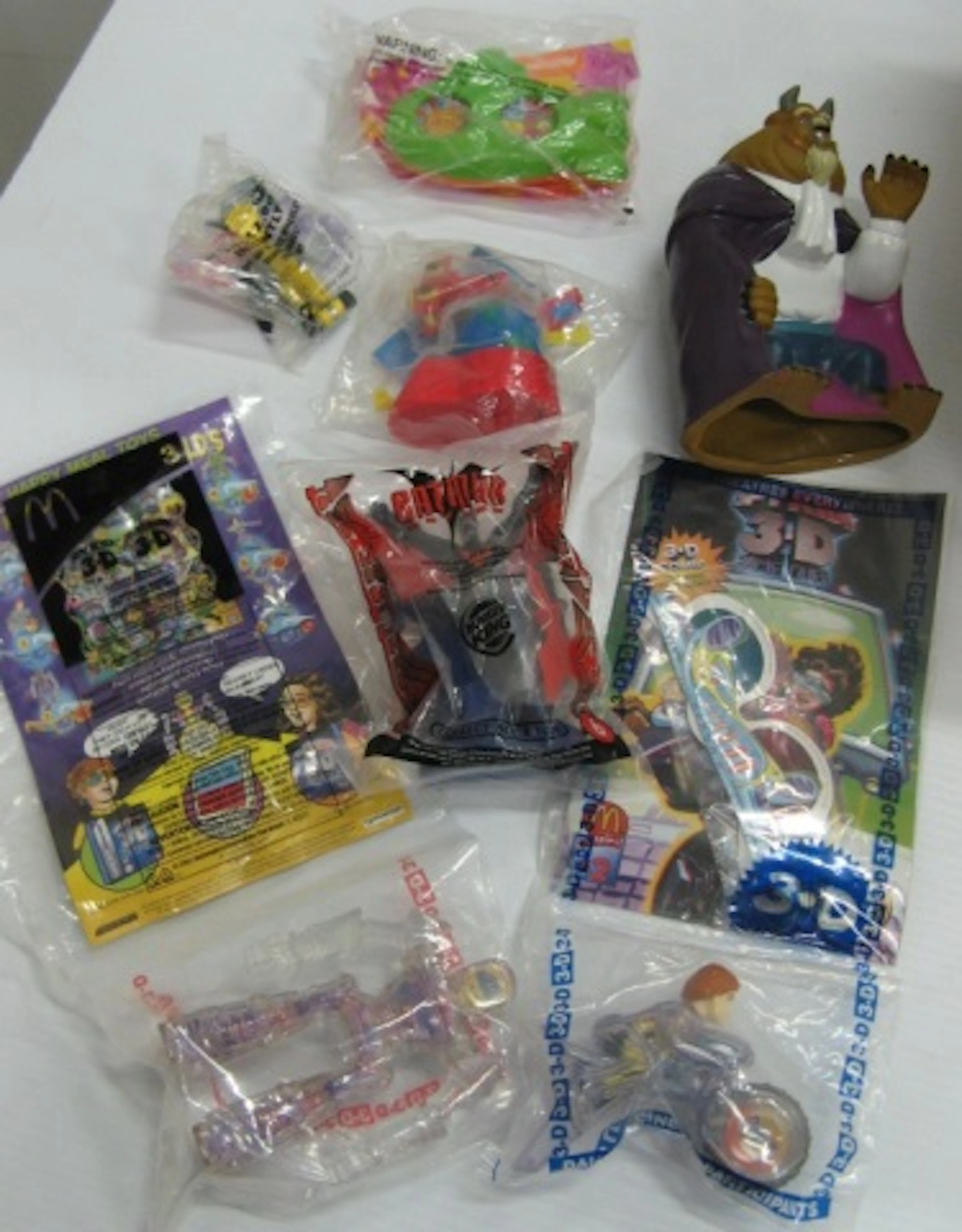 Huge lot of (6) boxes of fast food toys including