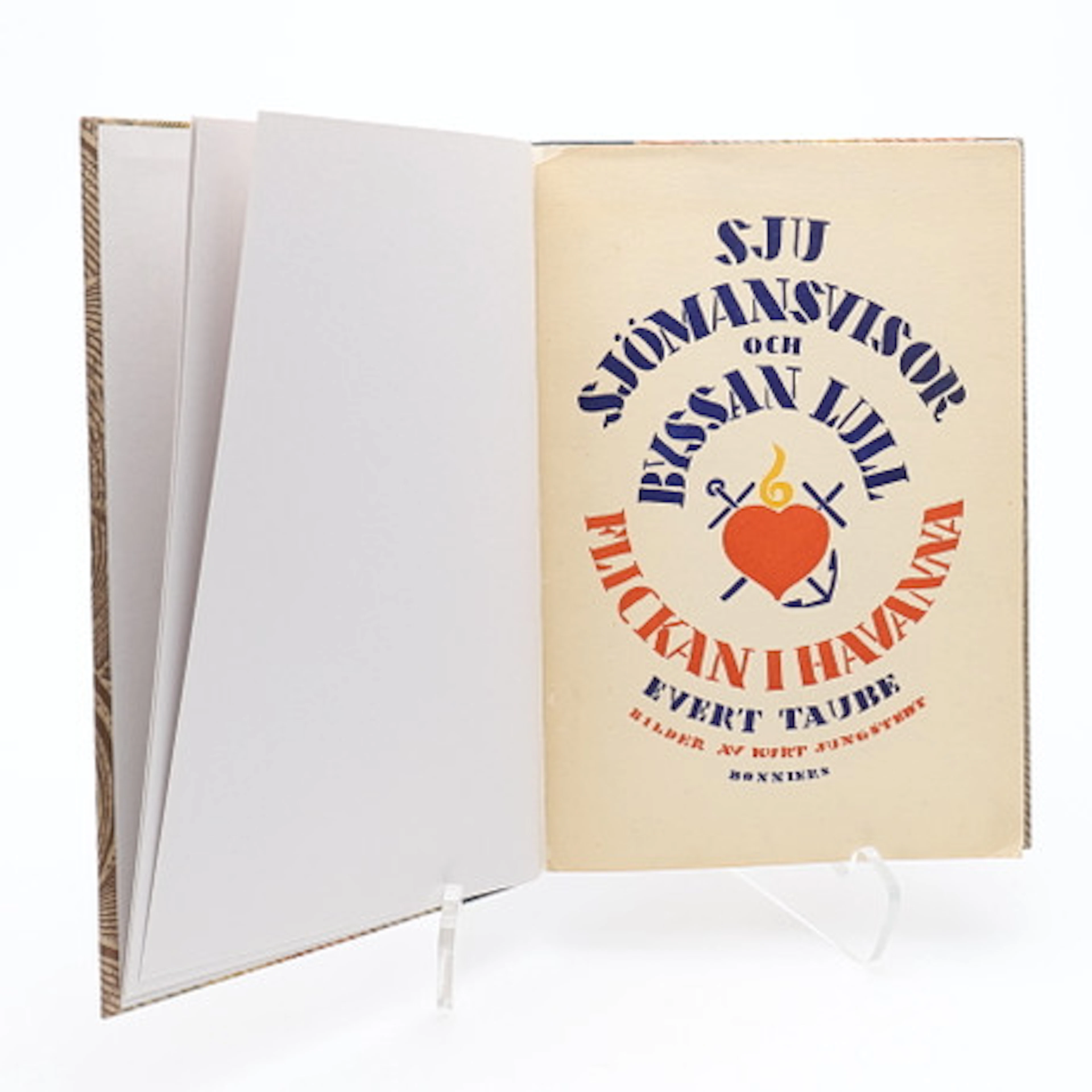 EVERT TAUBES SJU SJÖMANSVISOR OCH BYSSAN L…