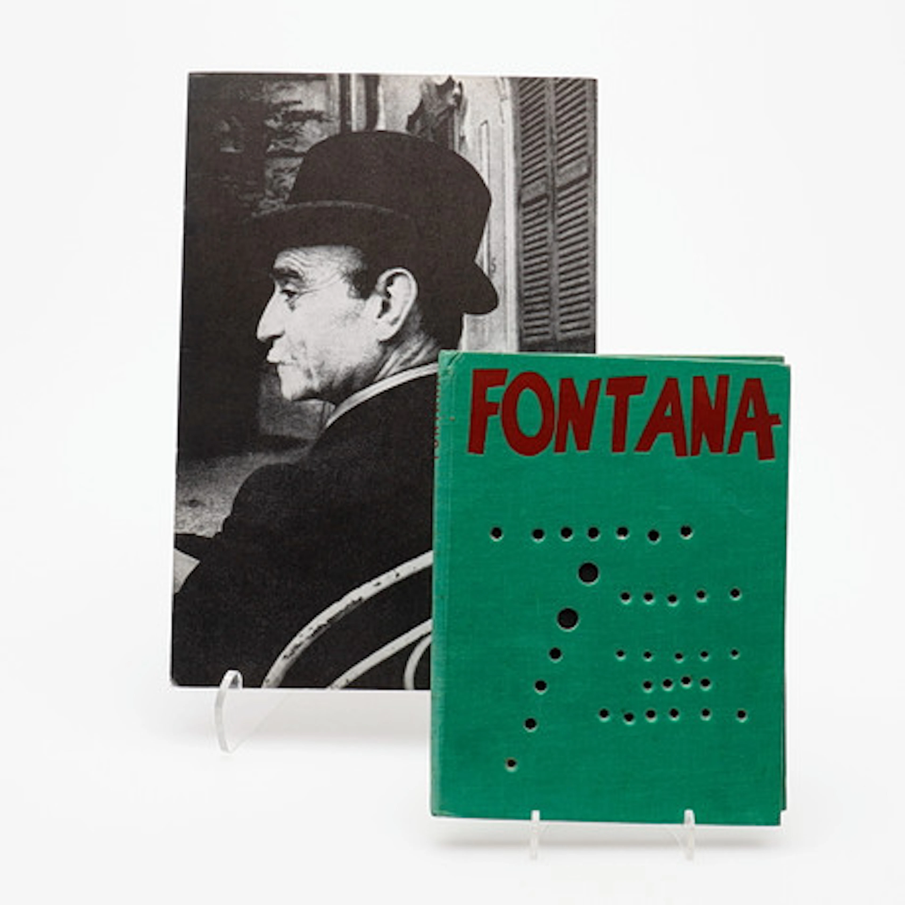 ARTIST BOOK. SÄLLSYNT LUCIO FONTANA-KATALO…