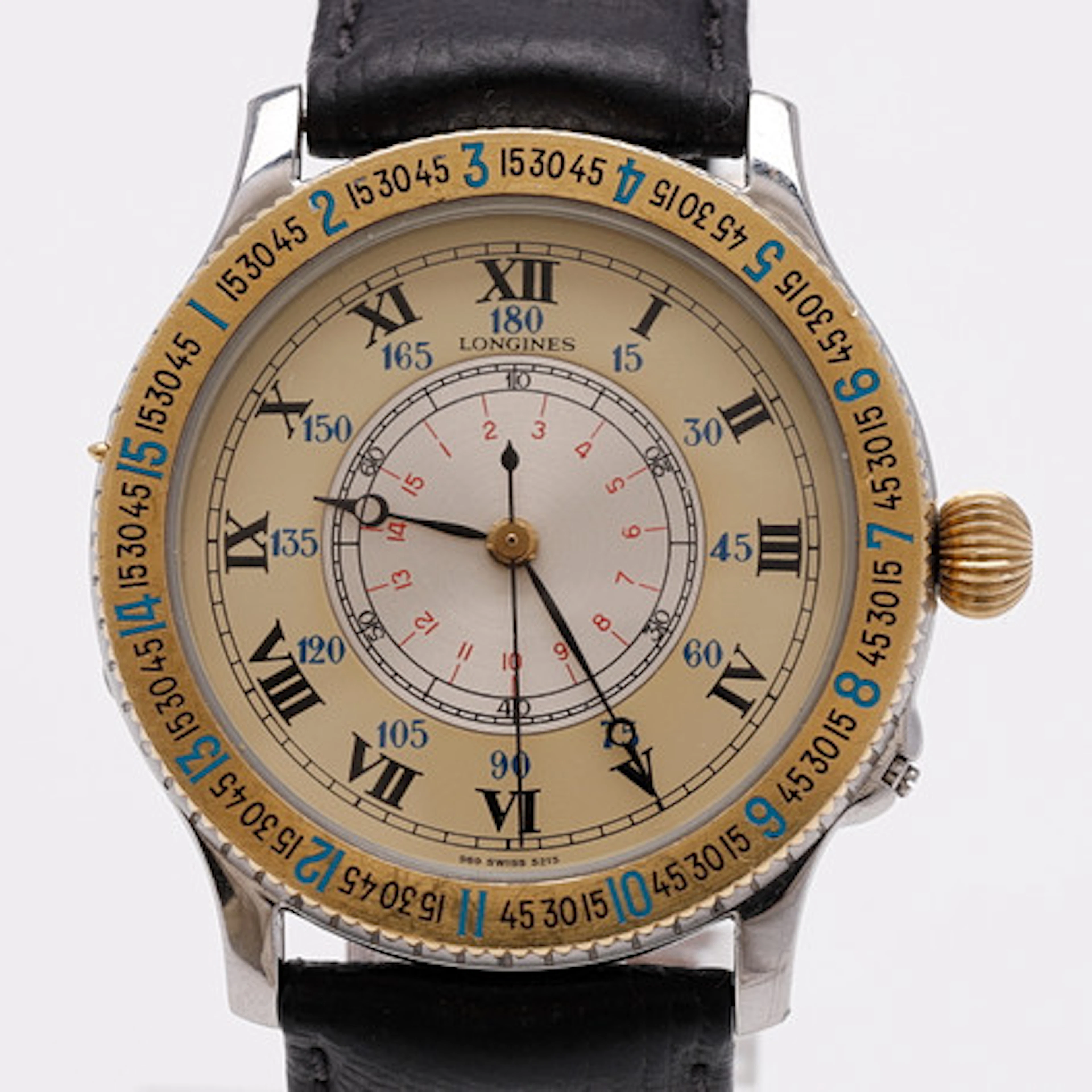 ARMBANDSUR, LONGINES, "LINDBERGH HOUR ANGL…