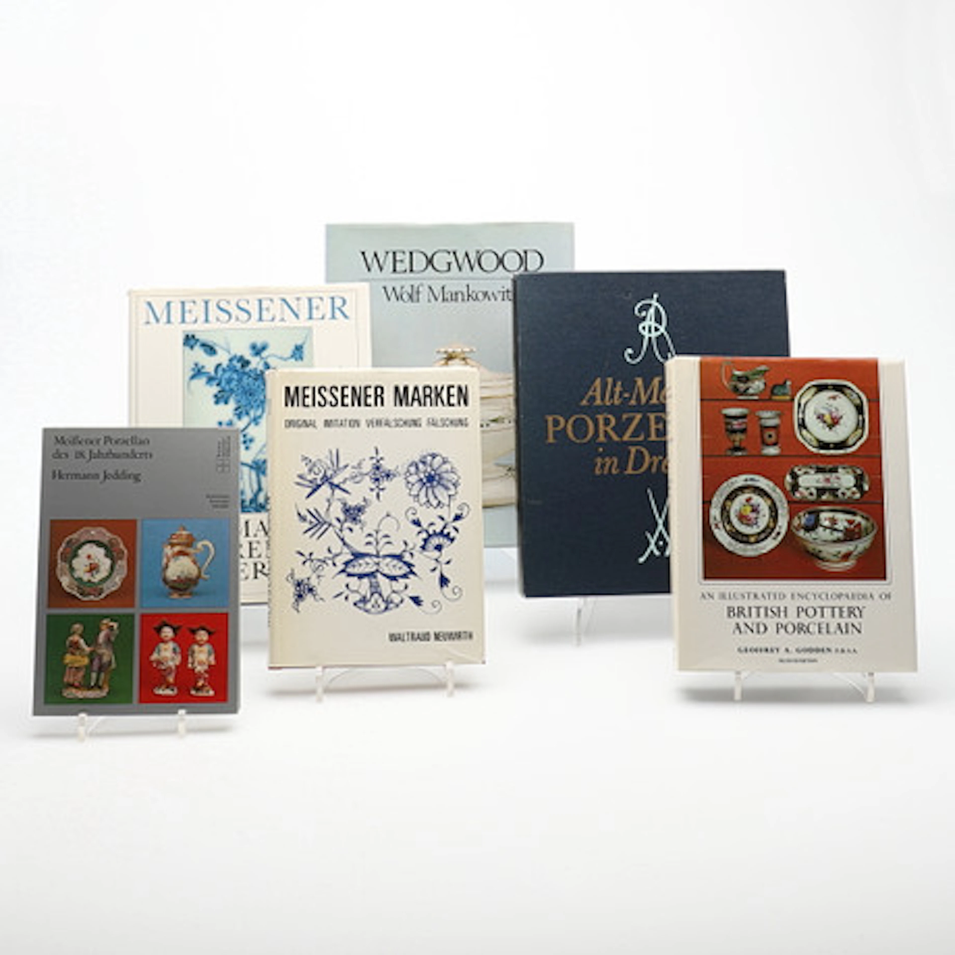 LITTERATUR OM PORSLIN, BLAND ANNAT MEISSEN…