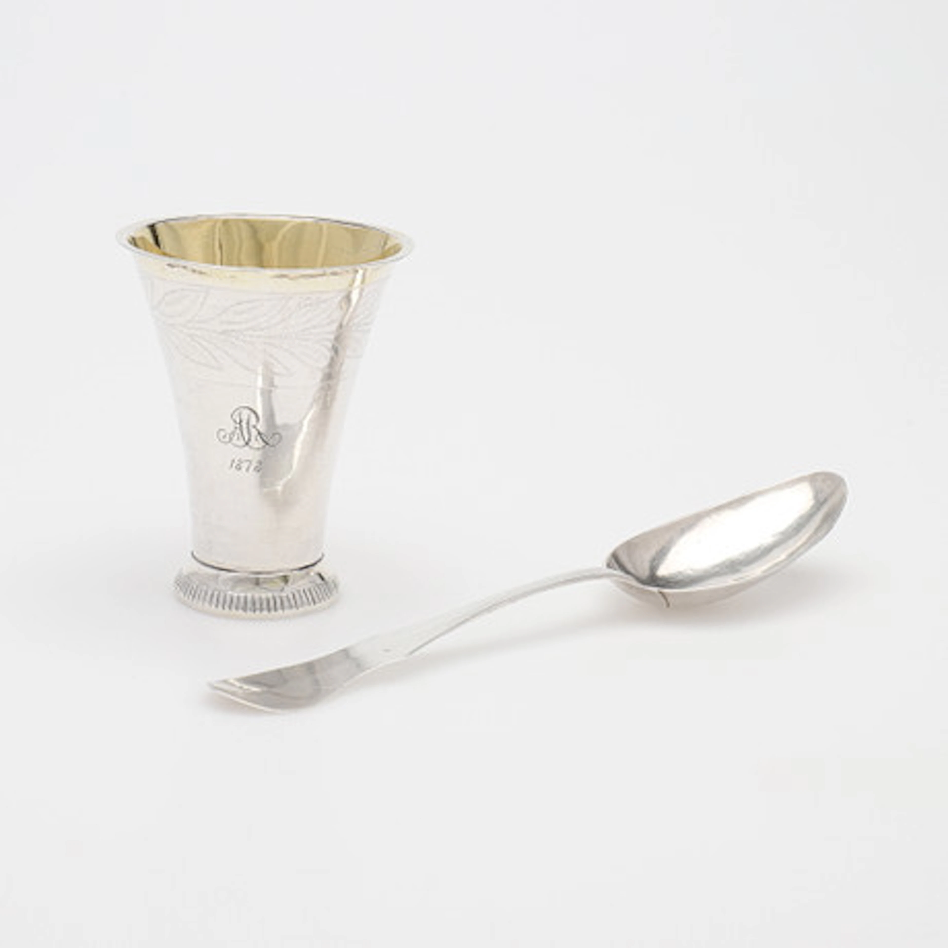 BÄGARE SAMT SKED, SILVER, Carl Ahlstrand, …
