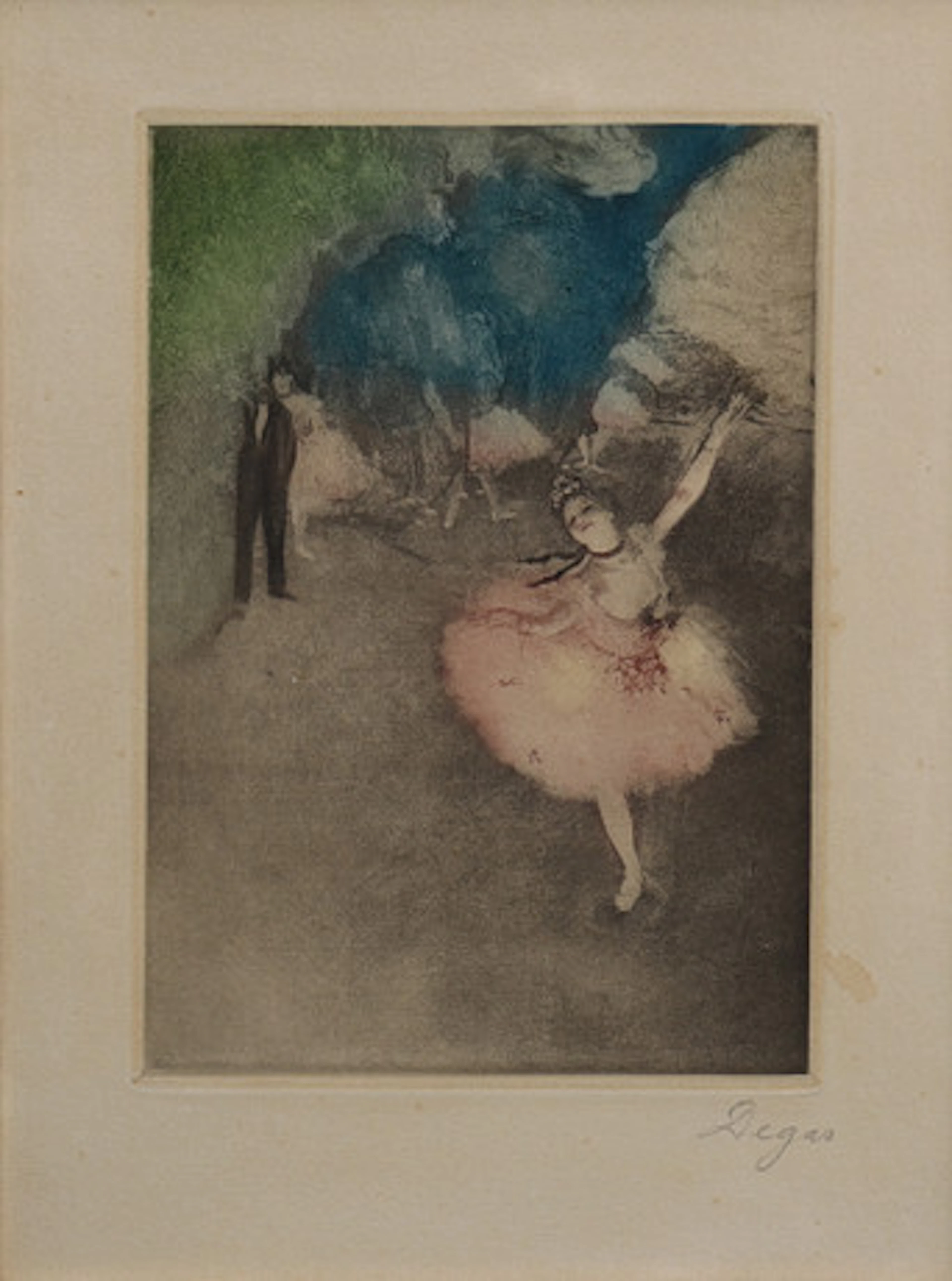 EDGAR DEGAS. "Ballerine, L'étoile", färgak…