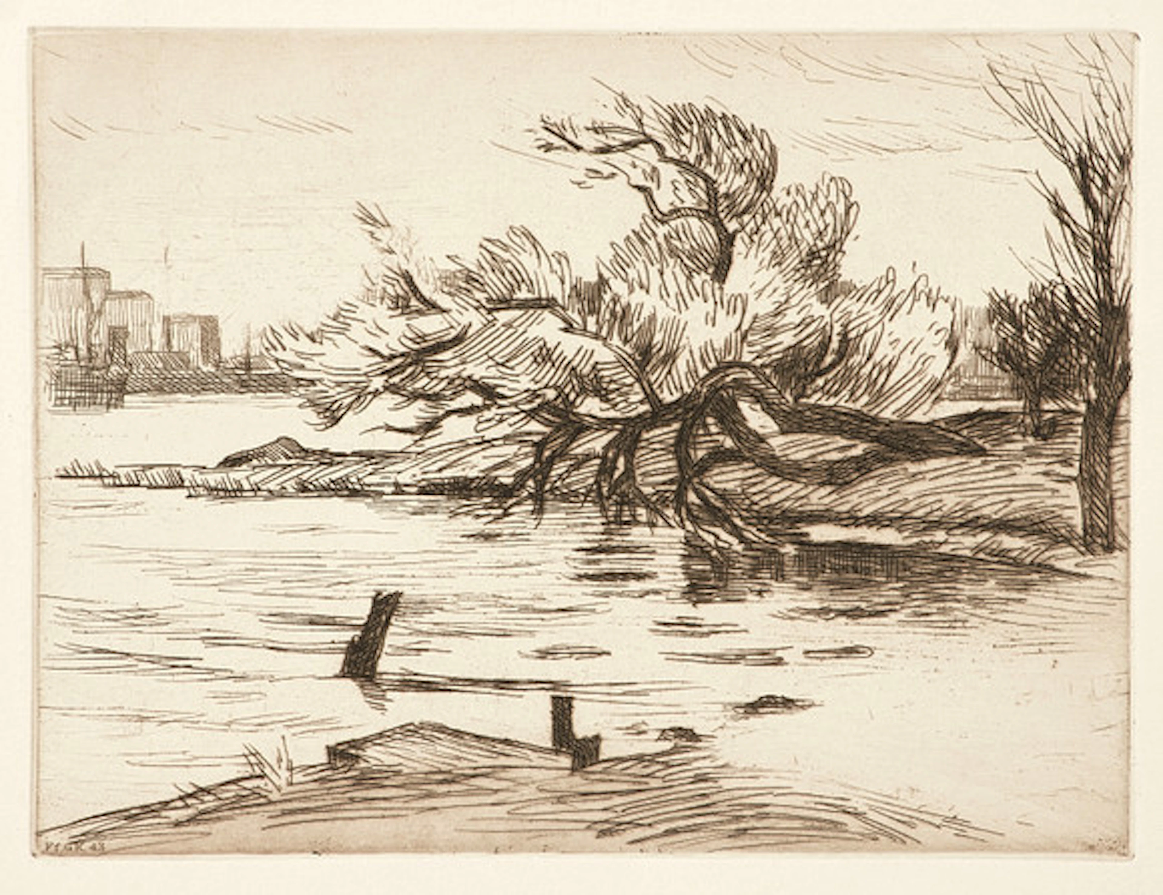 PRINS EUGEN (1865-1947), "Pilar vid strand…