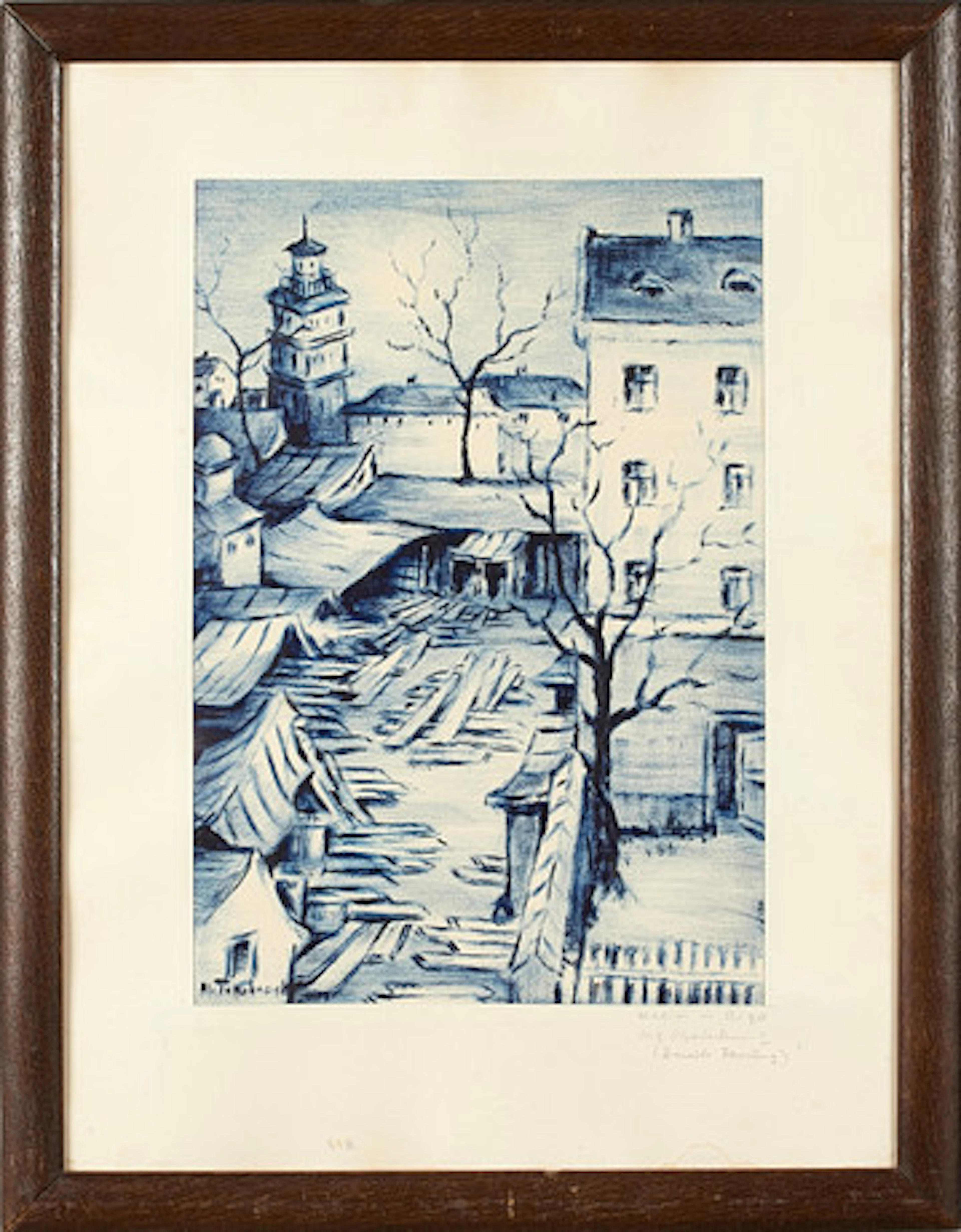 HANS TOMBROCK (Tyskland, 1895-1966), Motiv…