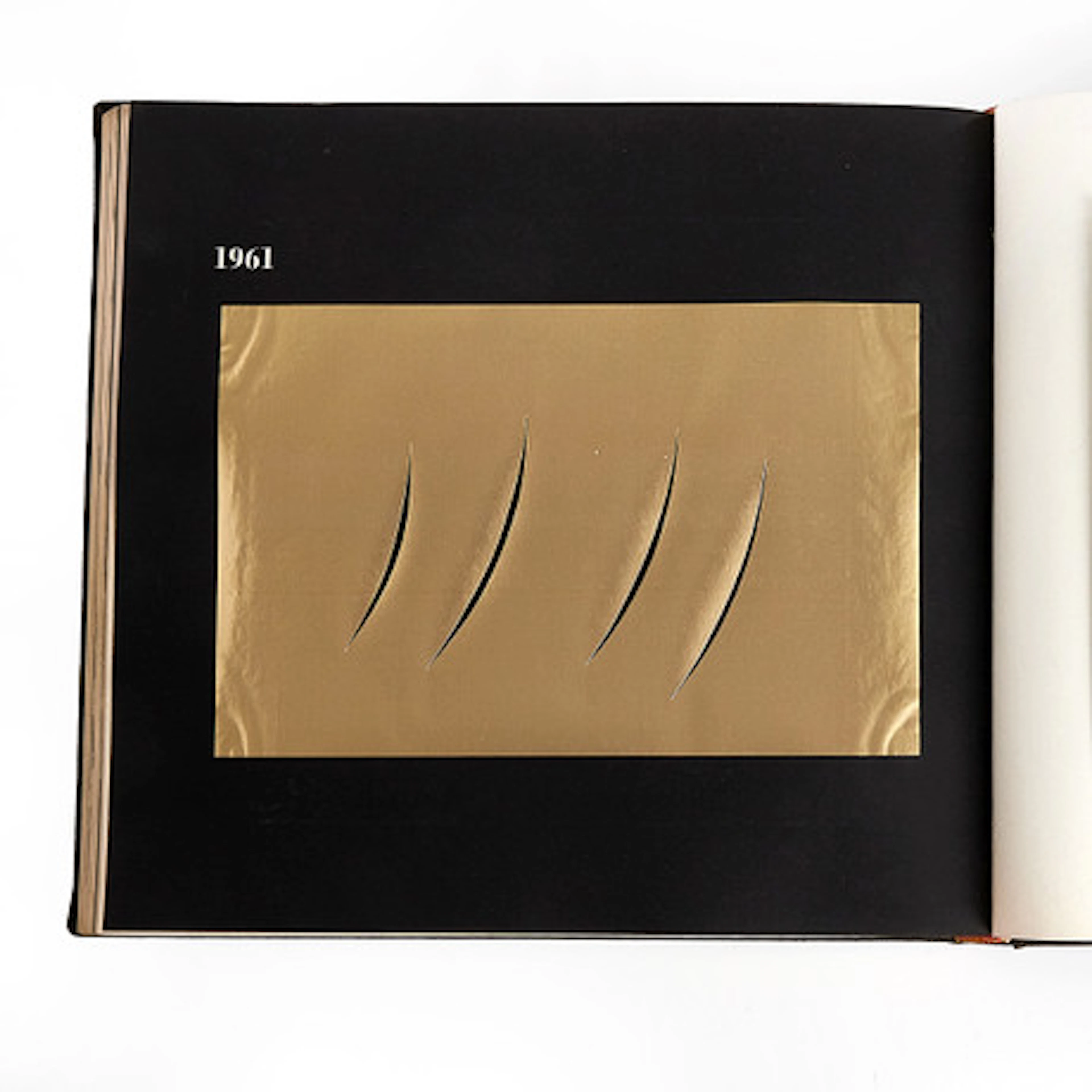 LUCIO FONTANA, konstlitteratur, 10 volymer…