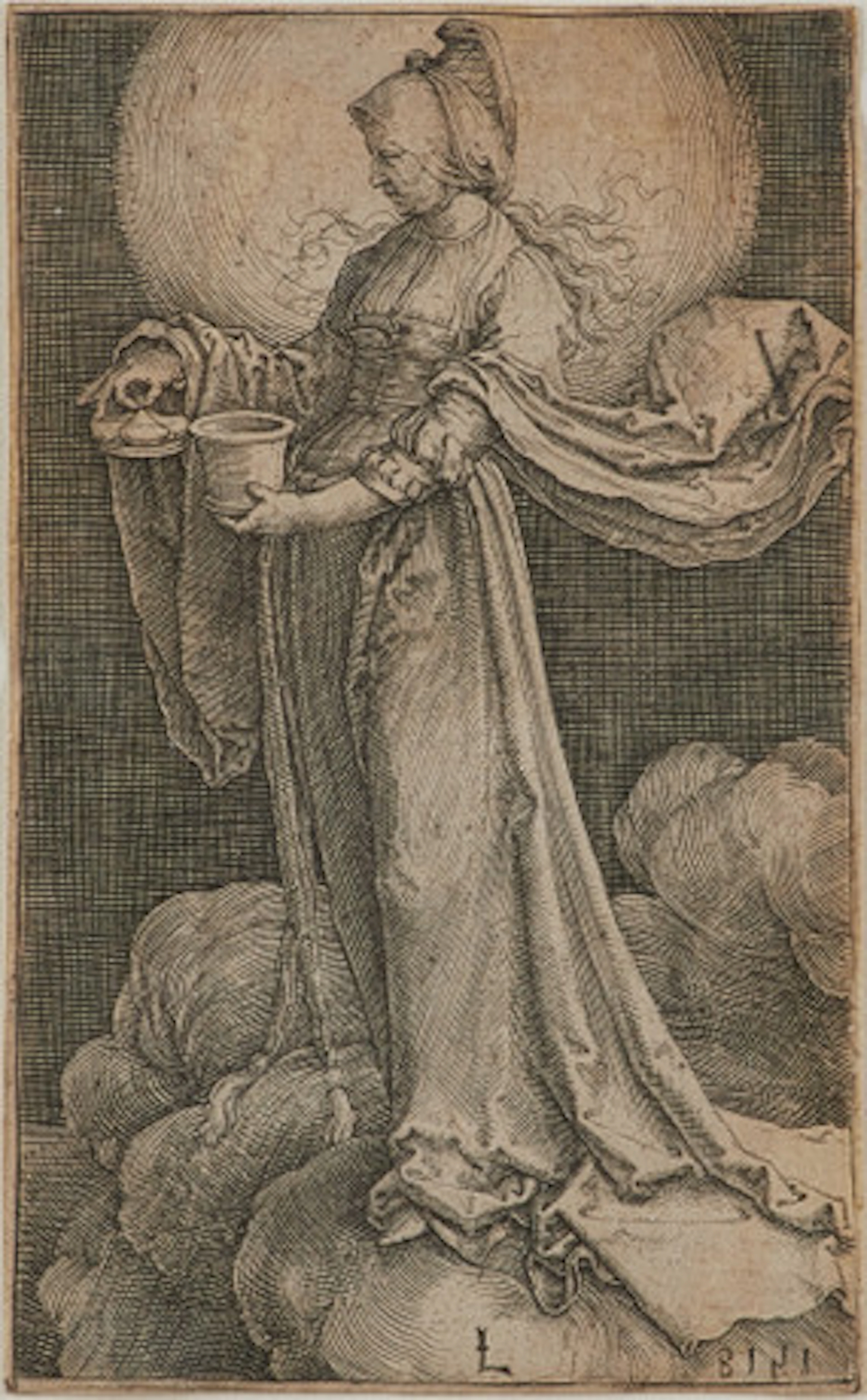 LUCAS VAN LEYDEN. "Maria Magdalenas himmel…