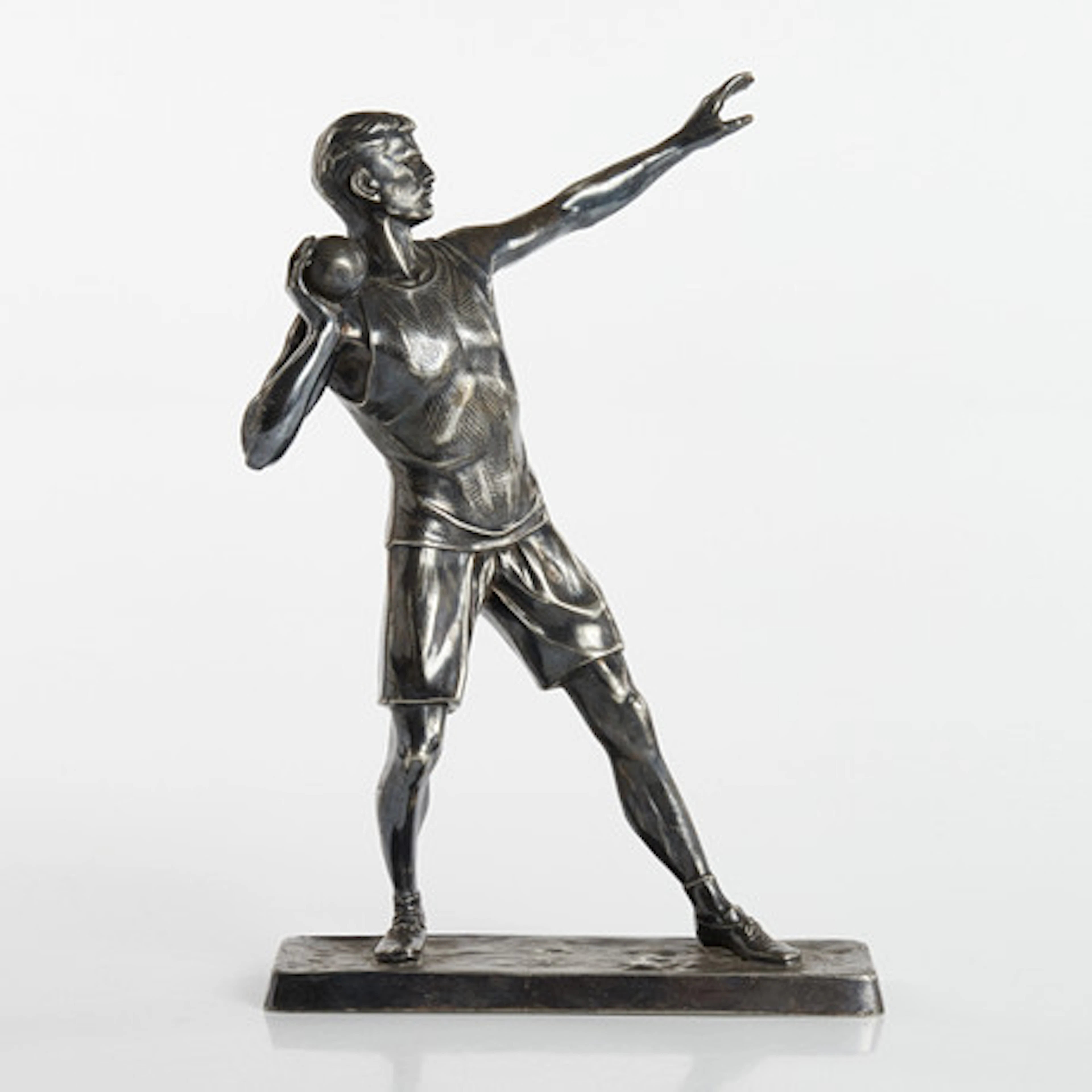 SKULPTUR, kulstötare, Kayser, Tyskland 190…