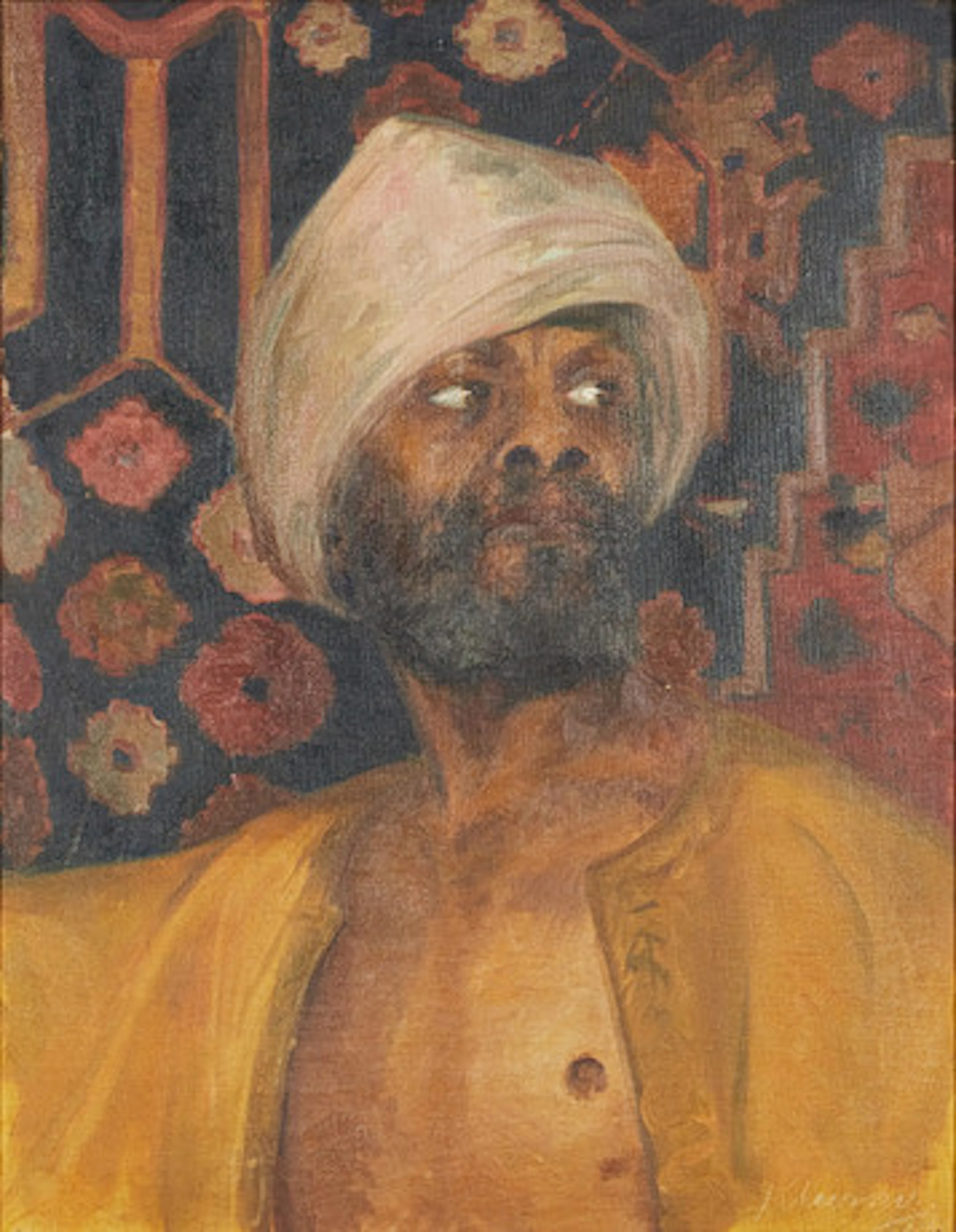 AXEL KLEIMER (1881-1945). "Haremsväktaren"…
