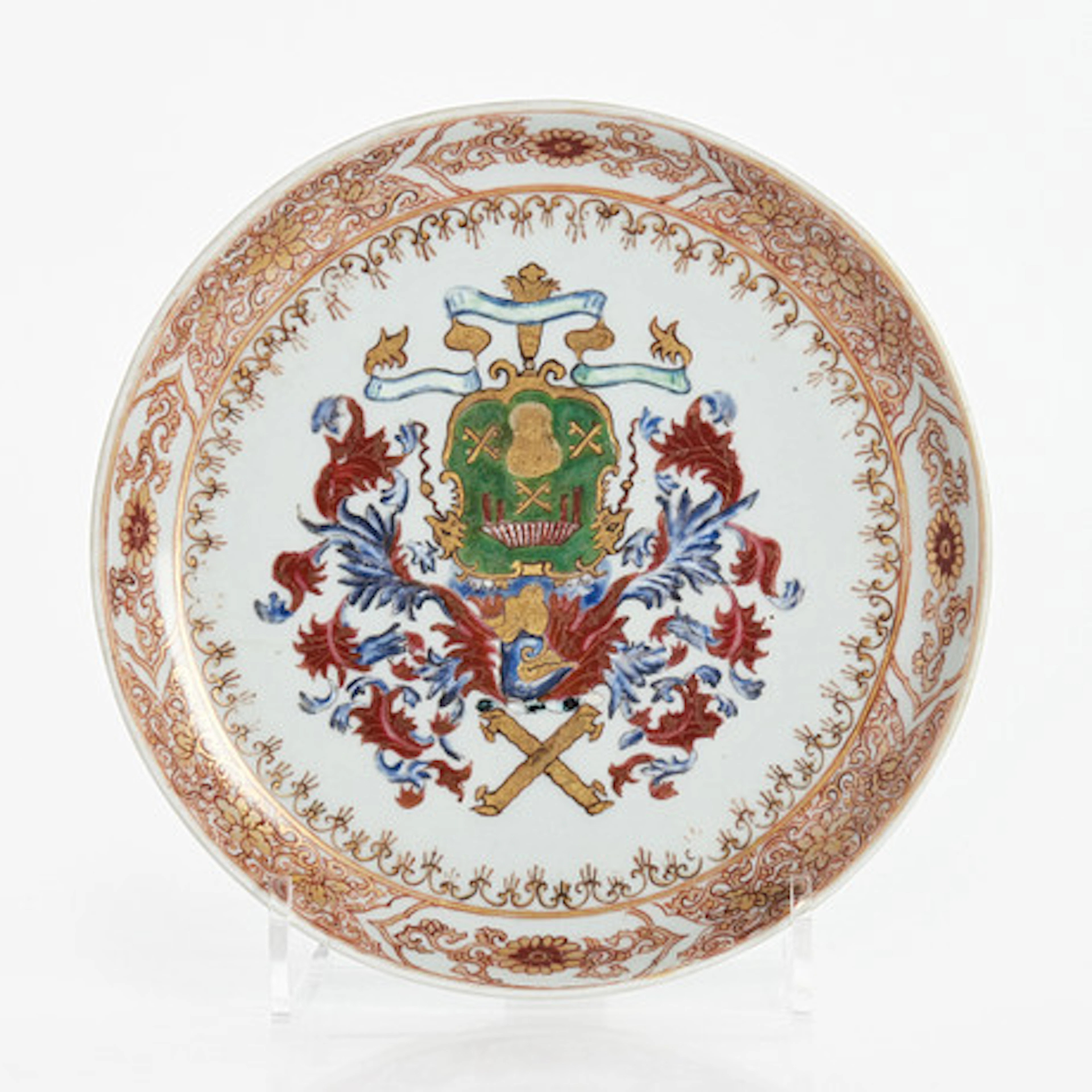 FAT, vapenporslin, Kina, Qianlong (1736–17…