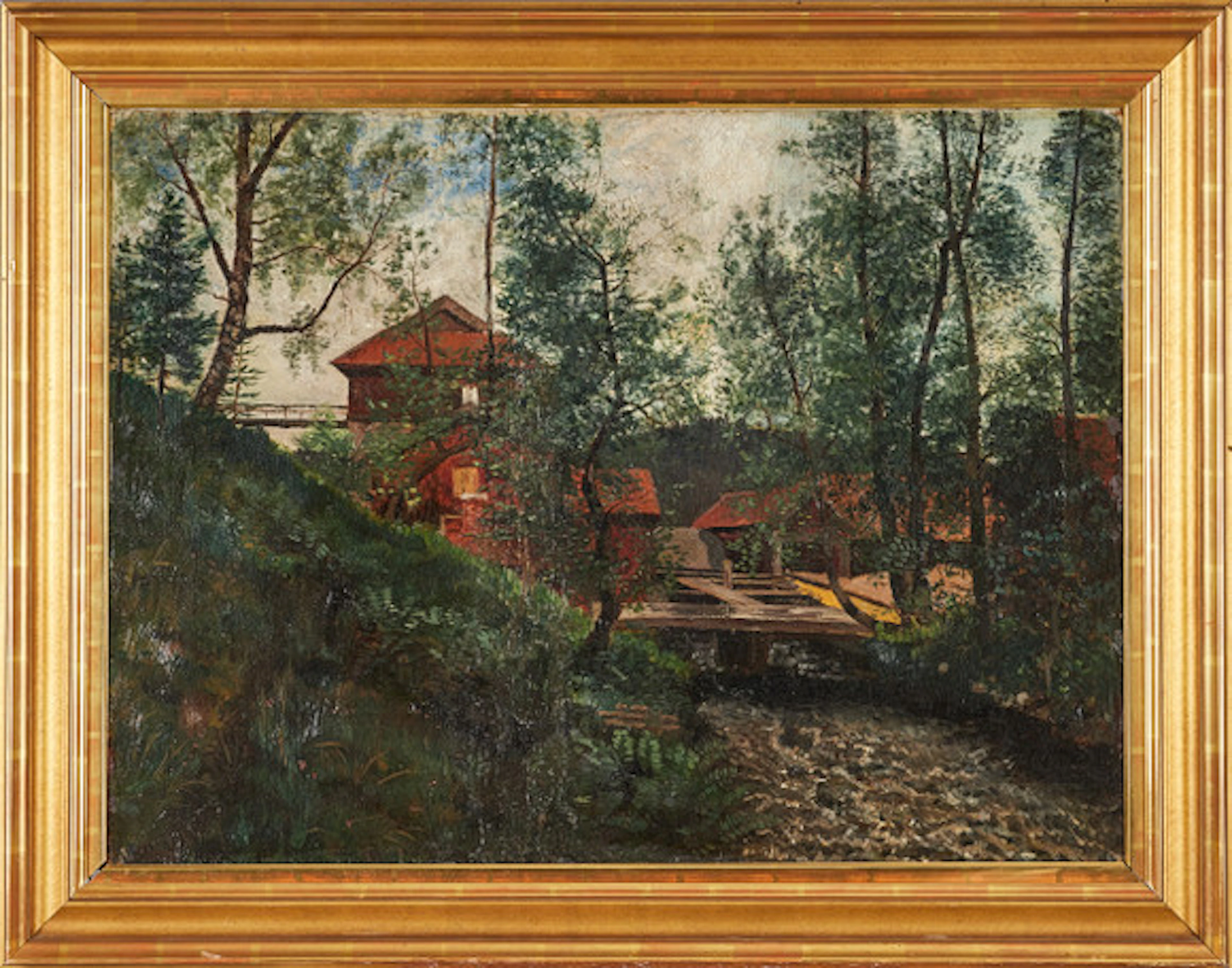 OSCAR TÖRNÅ (1842-1894). Tillskriven. Kvar…