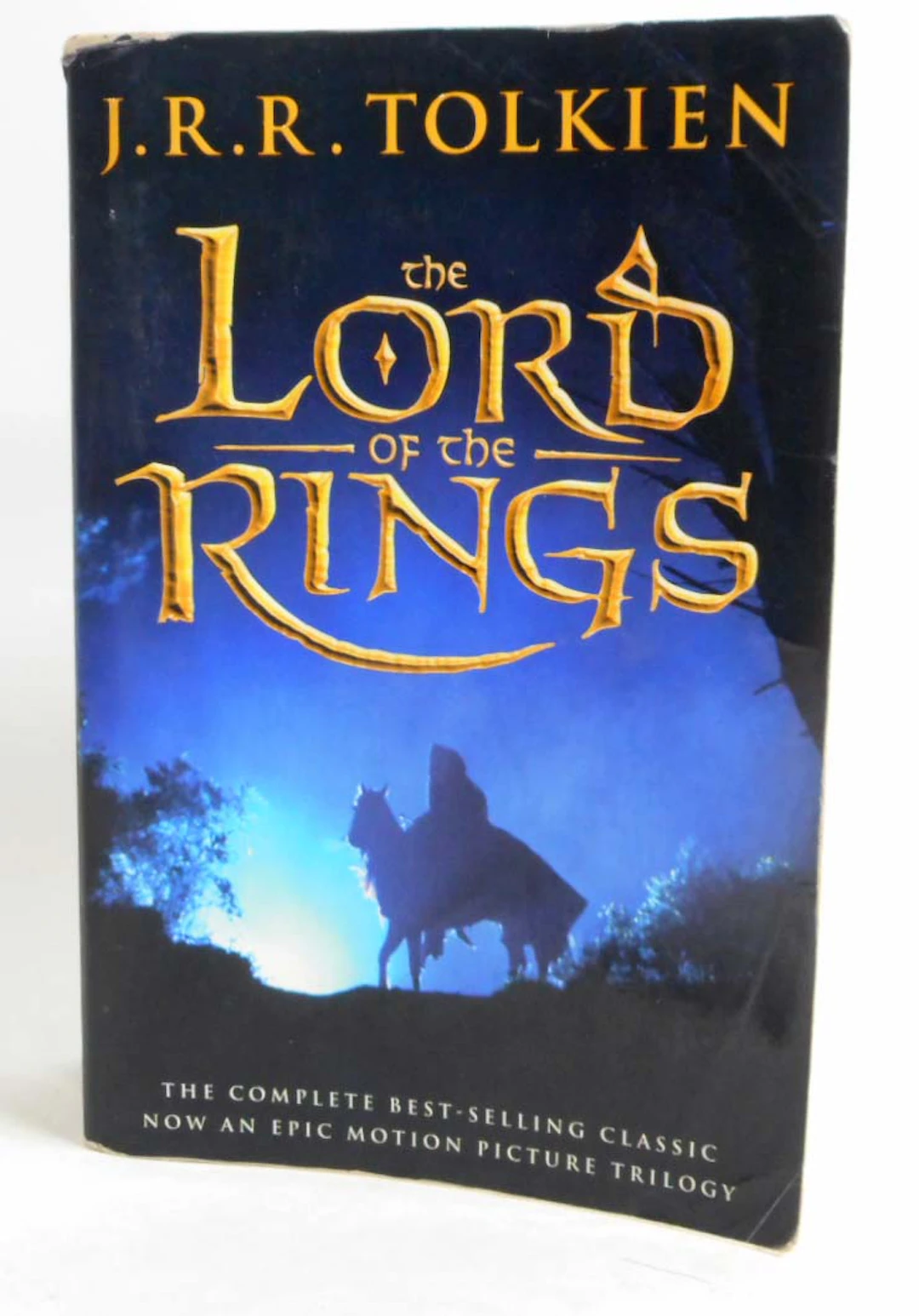 J.R.R. TOLKIENS "THE LORD OF THE RINGS" COMPLETE TRILOGY BOOK