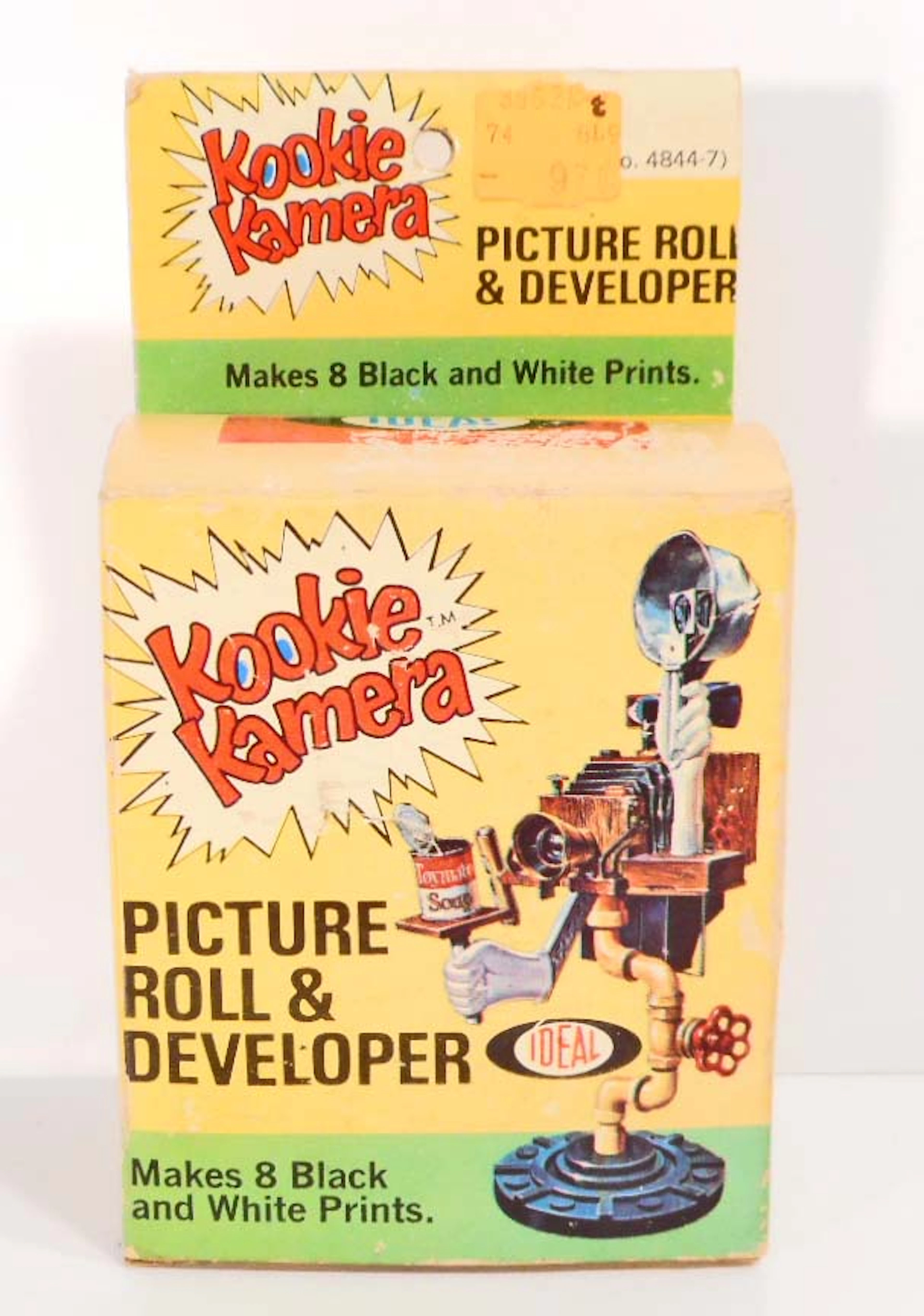 VINTAGE IDEAL KOOKIE KAMERA PICTURE ROLL & DEVELOPER