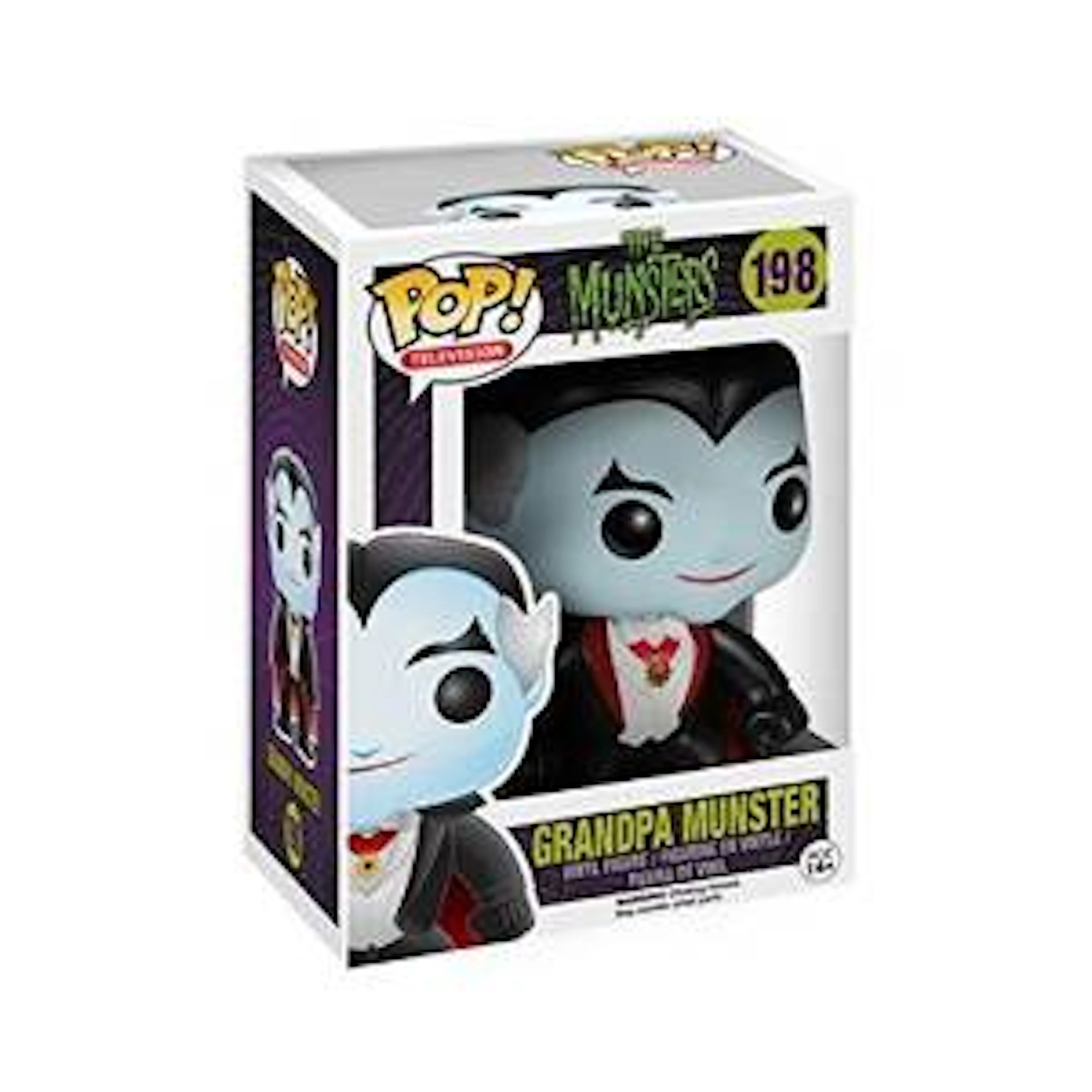 FUNKO POP GRANDPA MUNSTER TOY POP FIGURE - NEW IN BOX