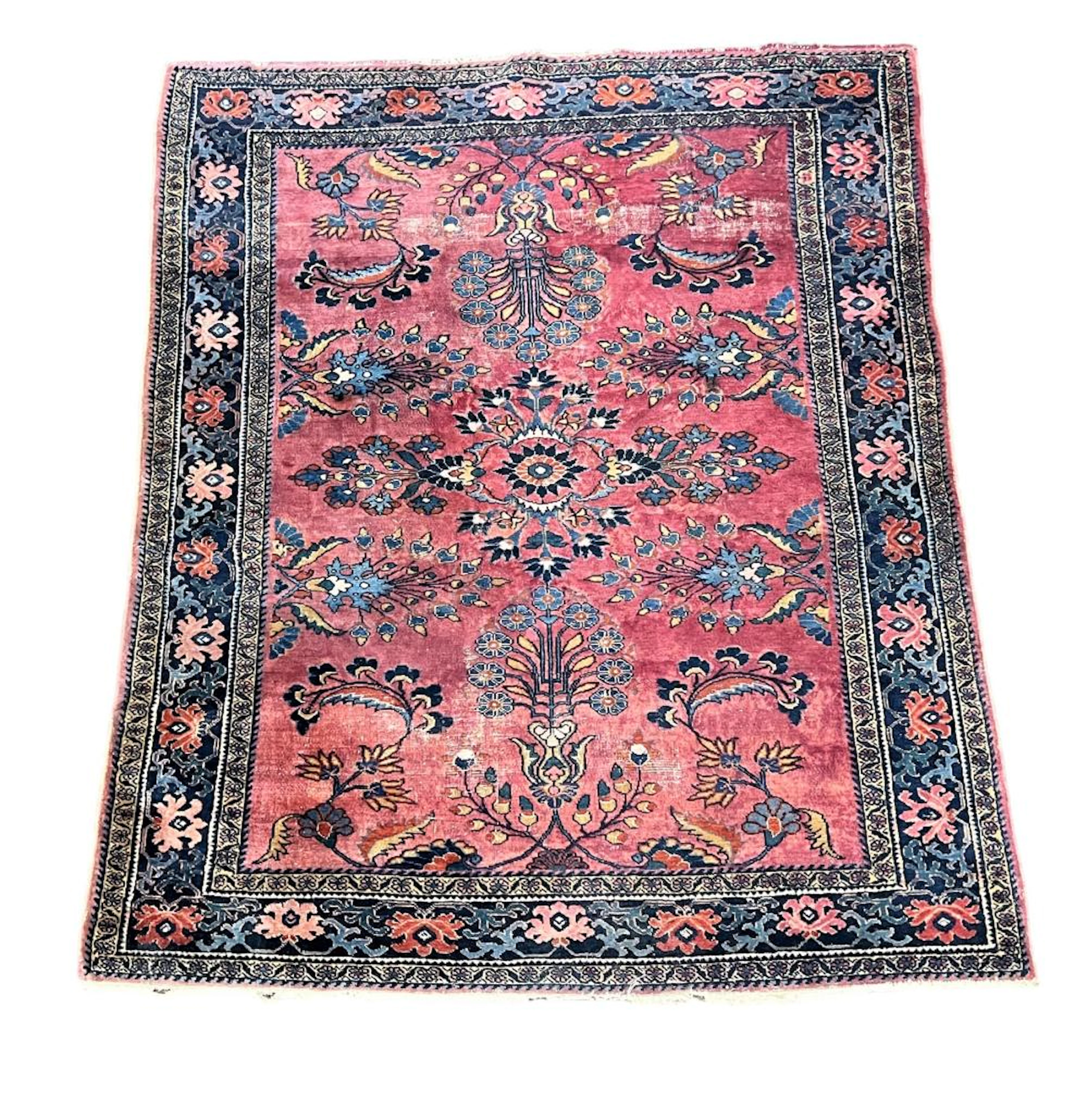 Persian Rug 79" (6 ft. 7 in.) x 65 1/2" (5 ft. 5 1/2 in.)