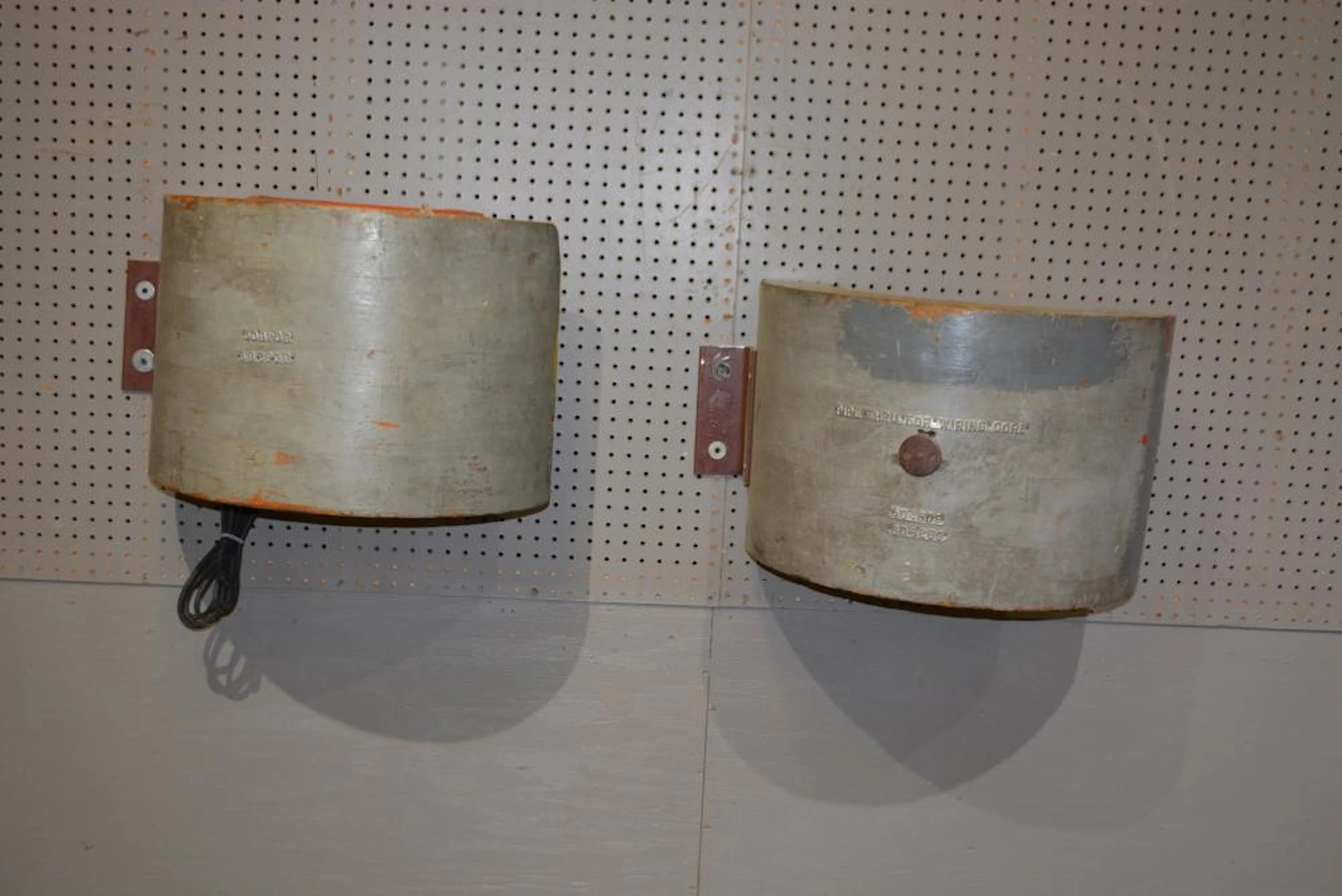 2-Piece Industrial Sconce Light Lot