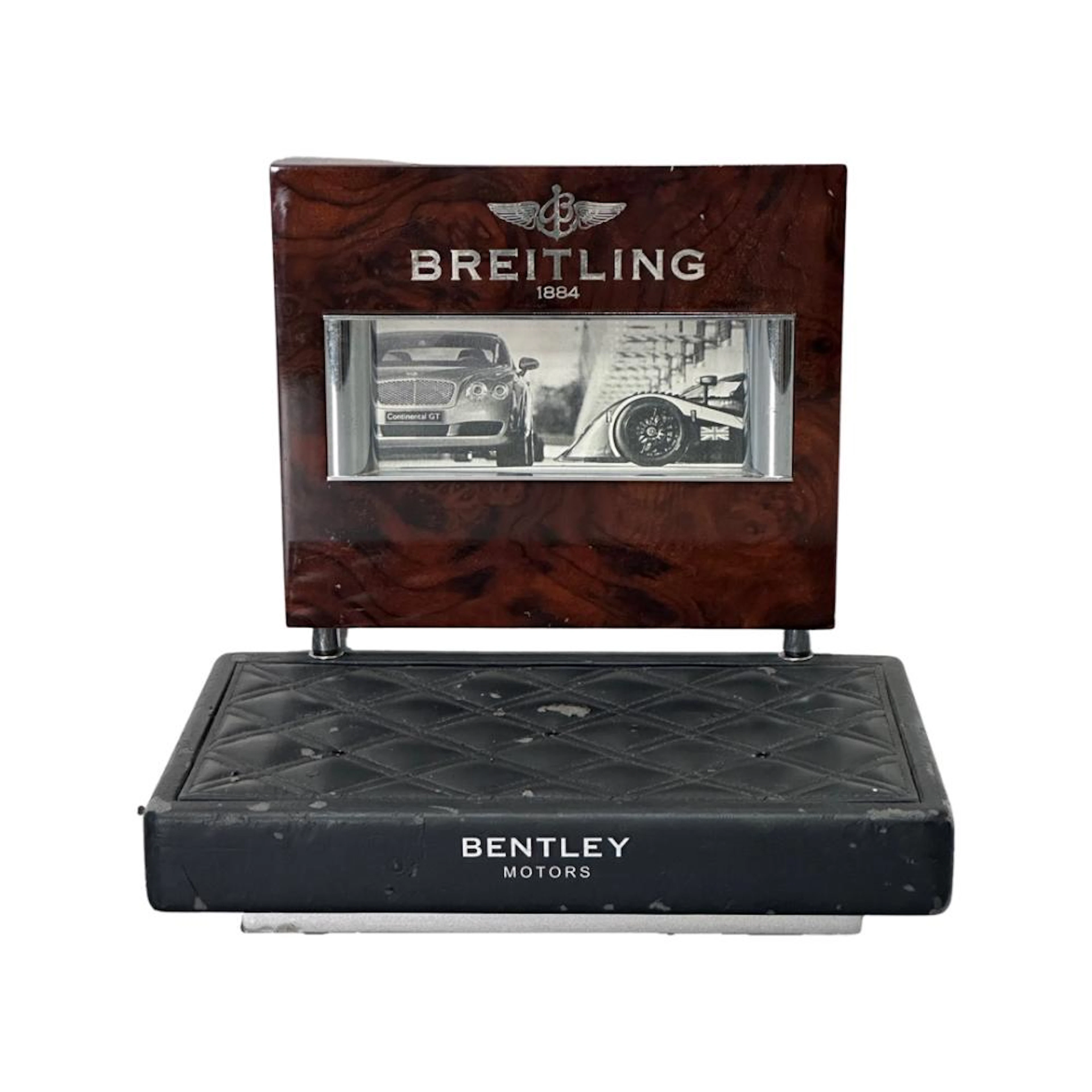 Bentley / Breitling Watch Window Advertisement 12"H, 13 1/4"L, 8 3/4"W