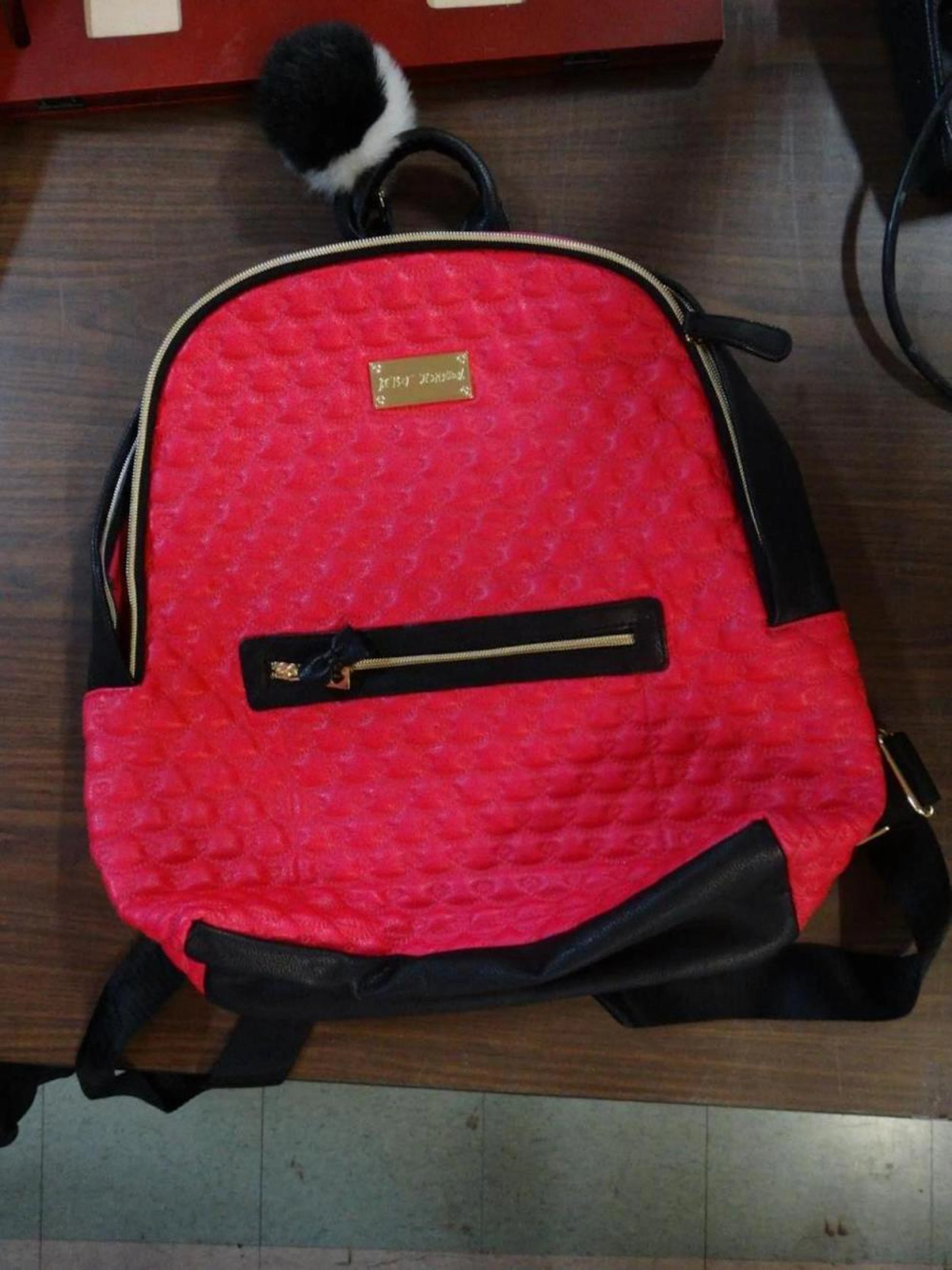 Hot Pink Betsey Johnson Back Pack