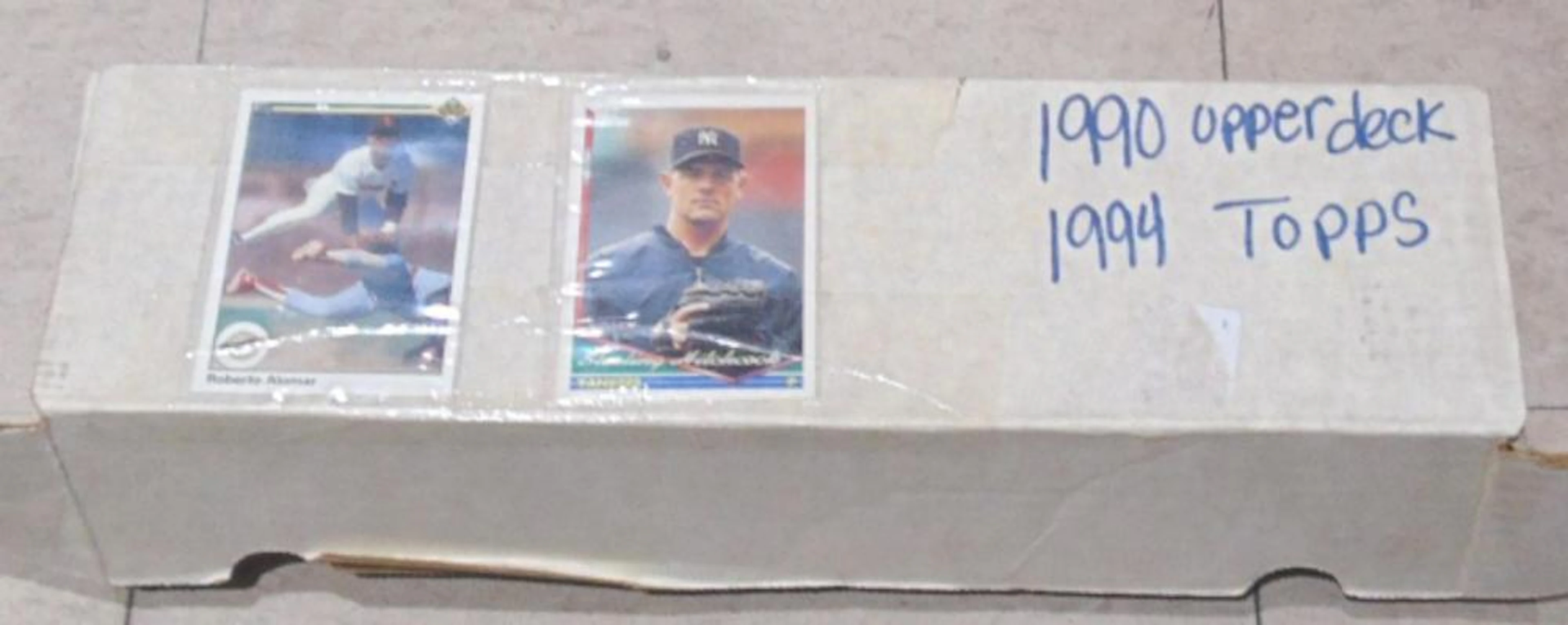 1990-1994 Upper Deck & Topps Baseball Cards