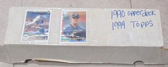 1990-1994 Upper Deck & Topps Baseball Cards