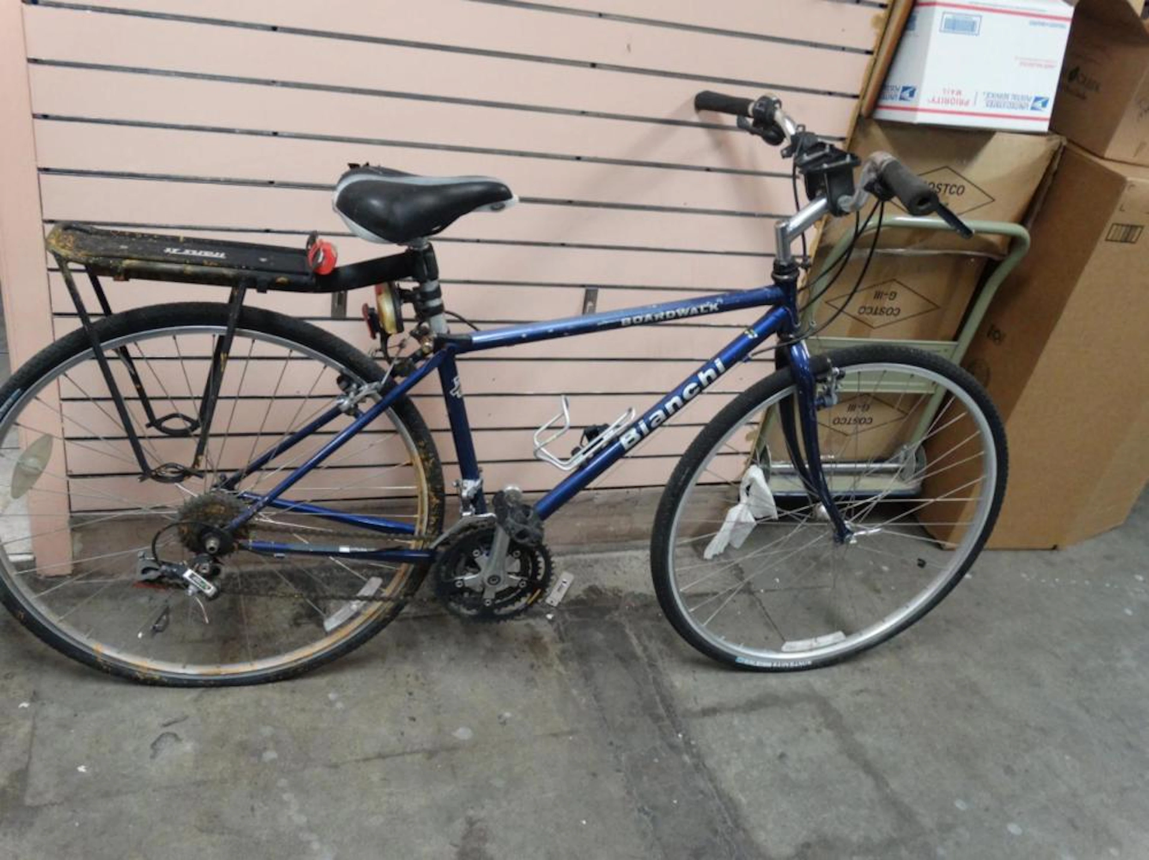 26" BLUE BIANCHI BOARDWALK ROAD BIKE