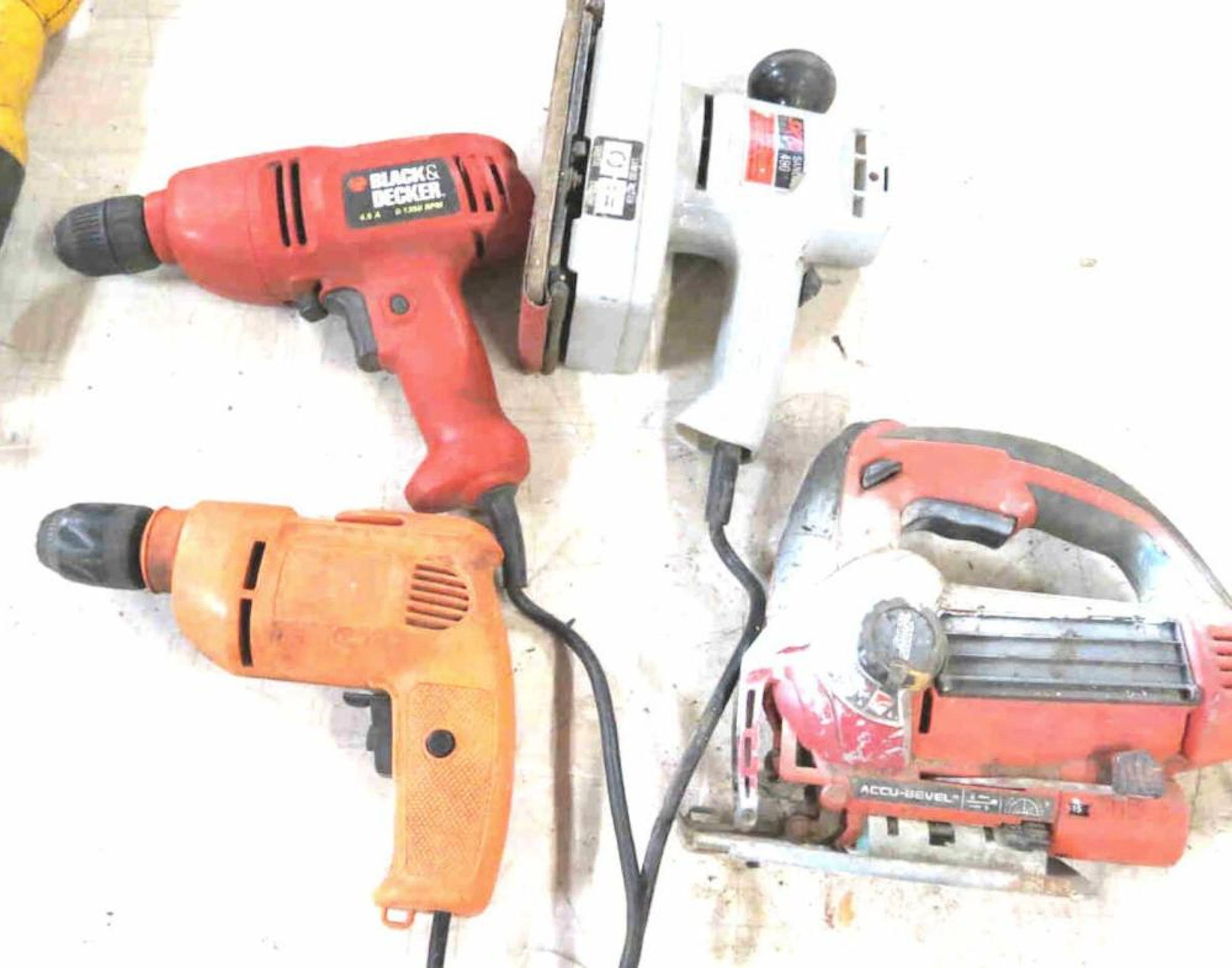 Lot of 4 Corded Tools