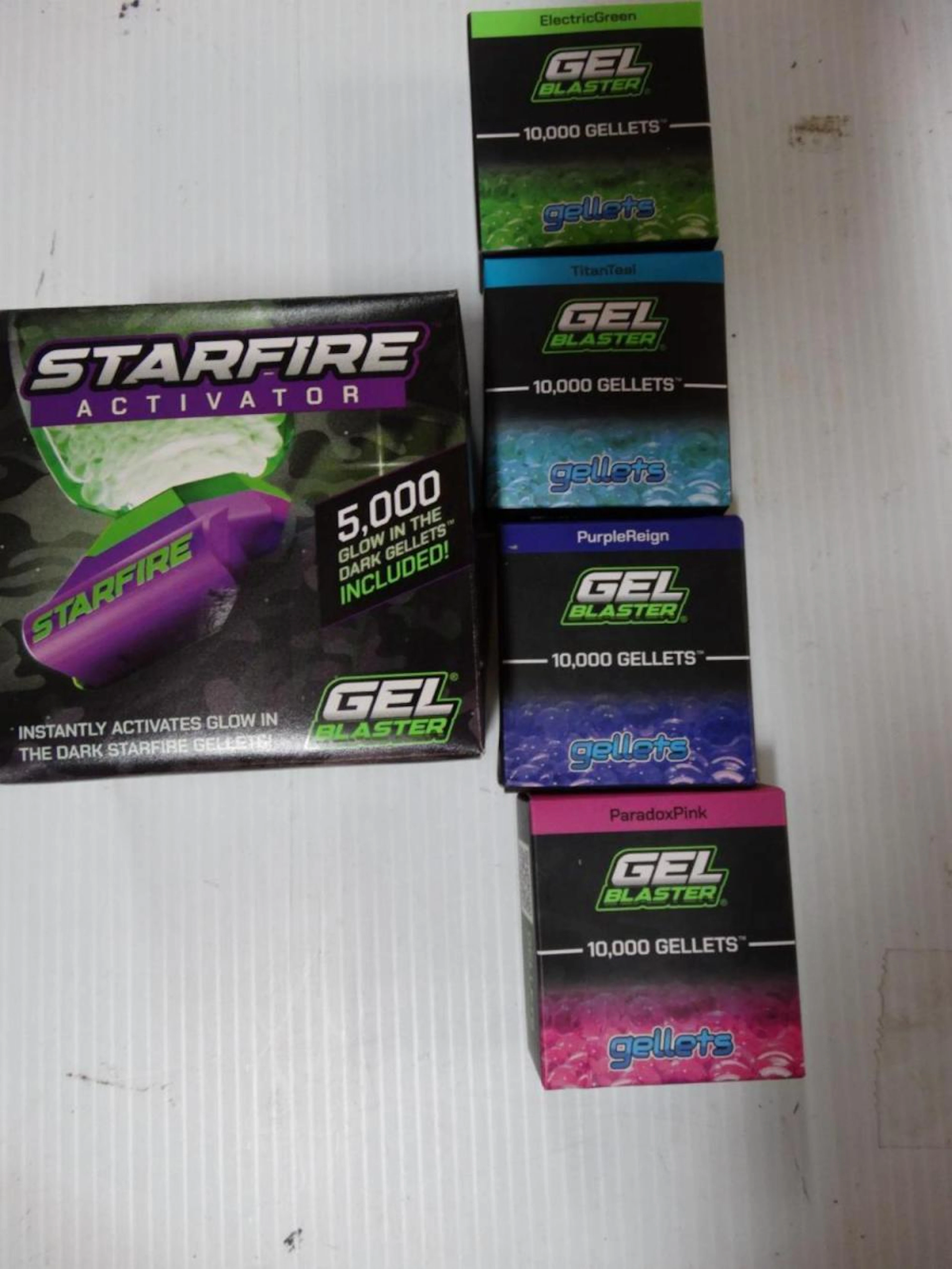 Star Fire Activator Glow in the Dark Gellets