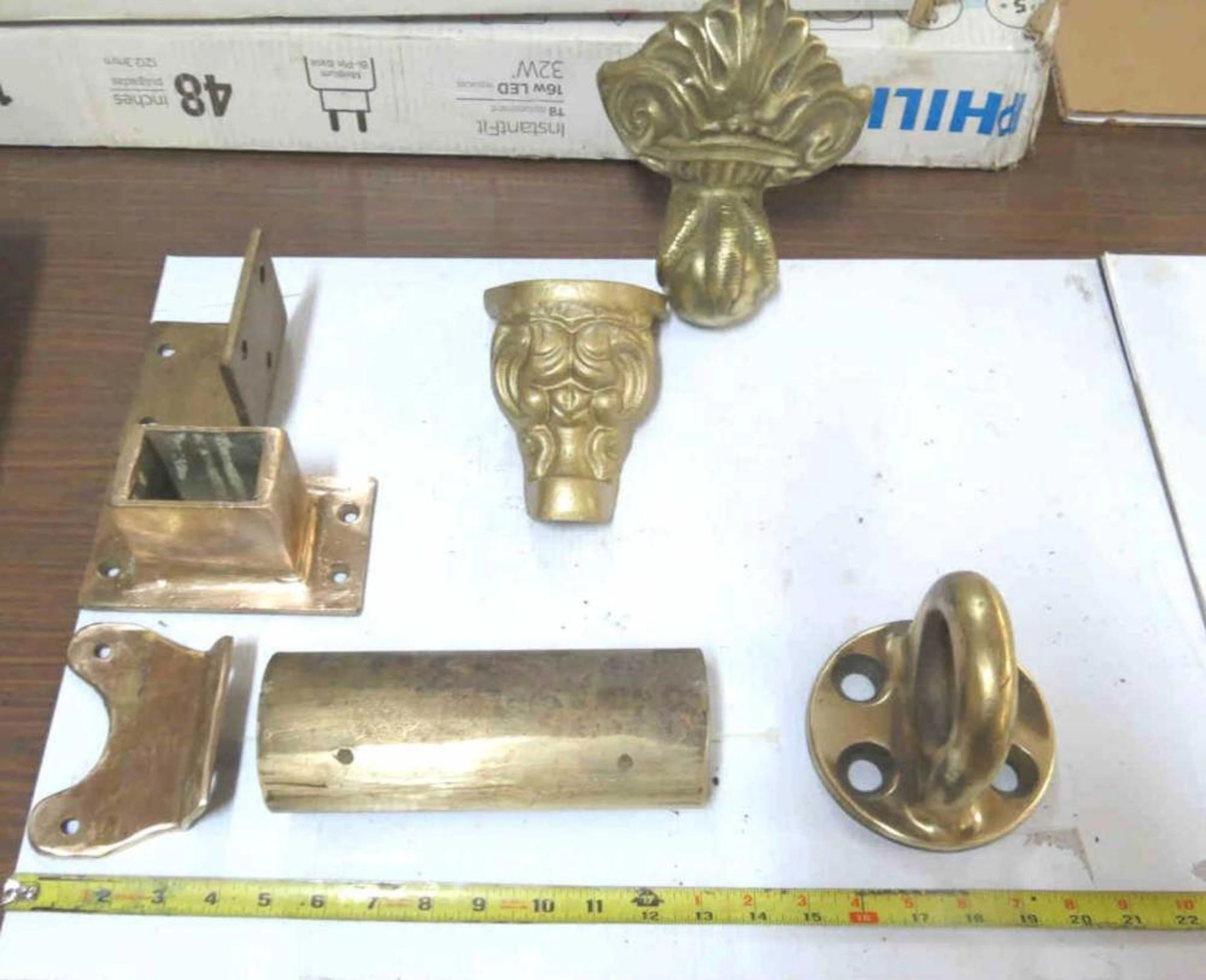 Polished Brass Pieces