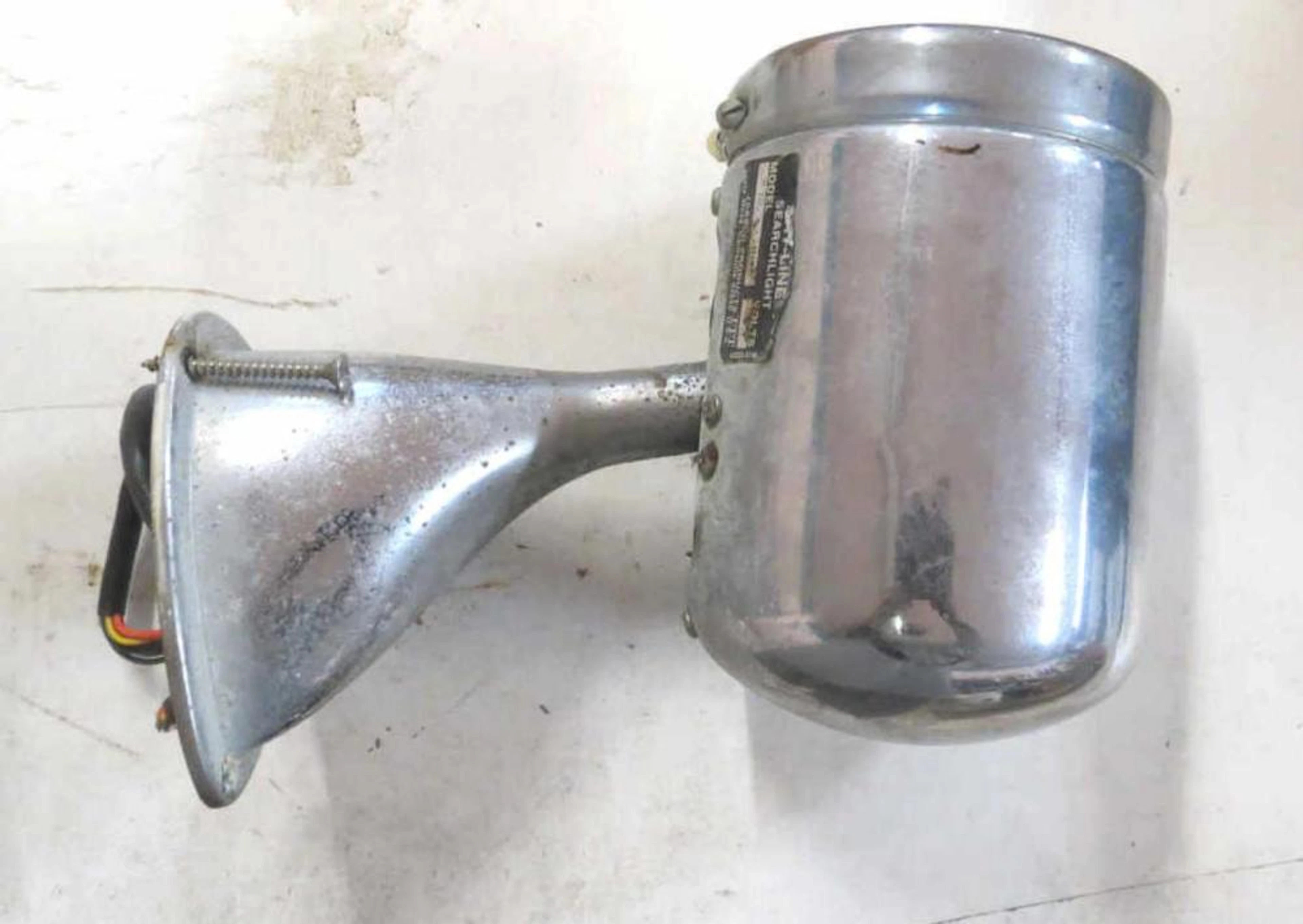 Vintage Jabsco Ray Line Search Light