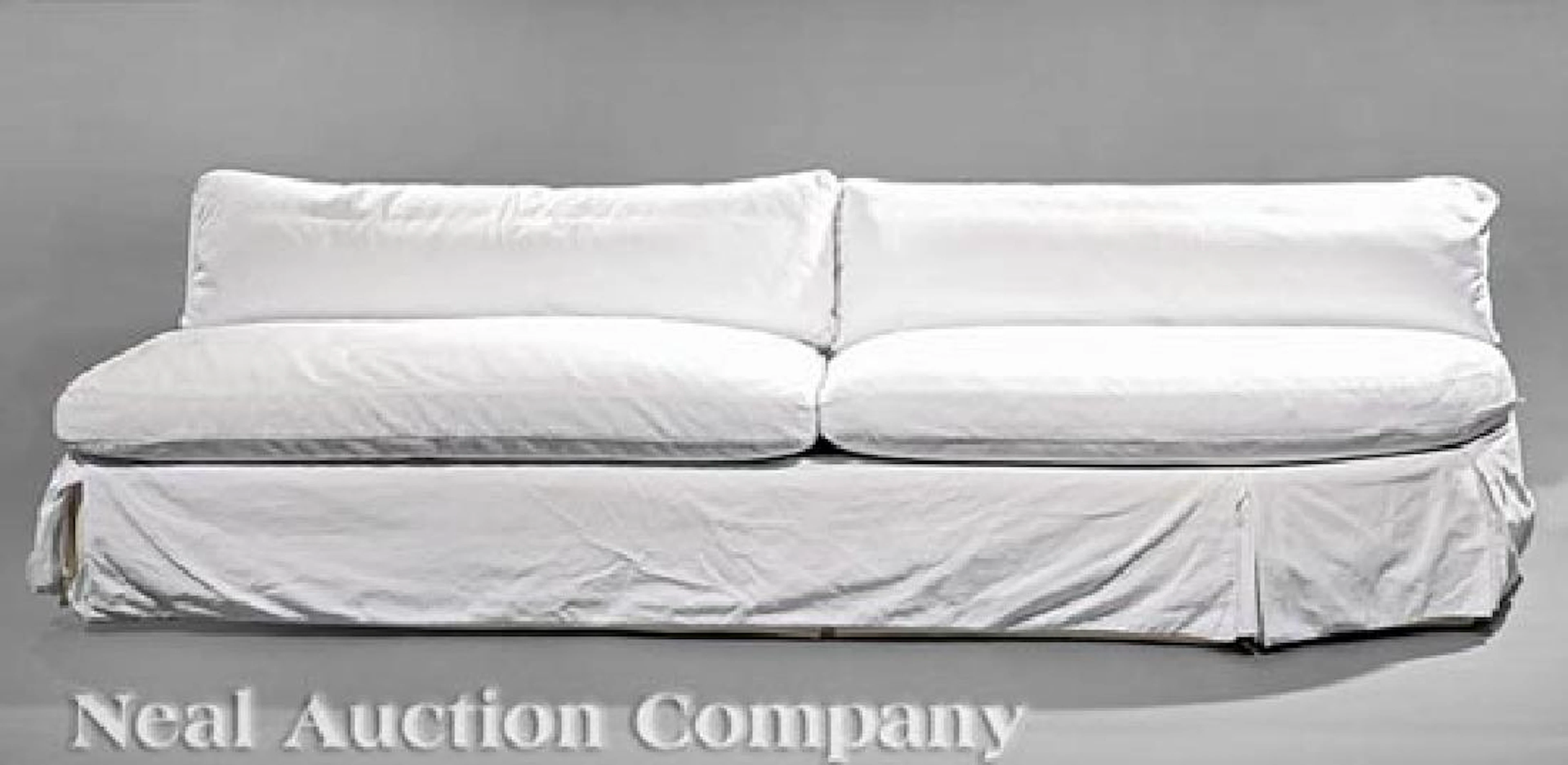 Lee Ledbetter L-Shaped Sofa and Swivel Chair