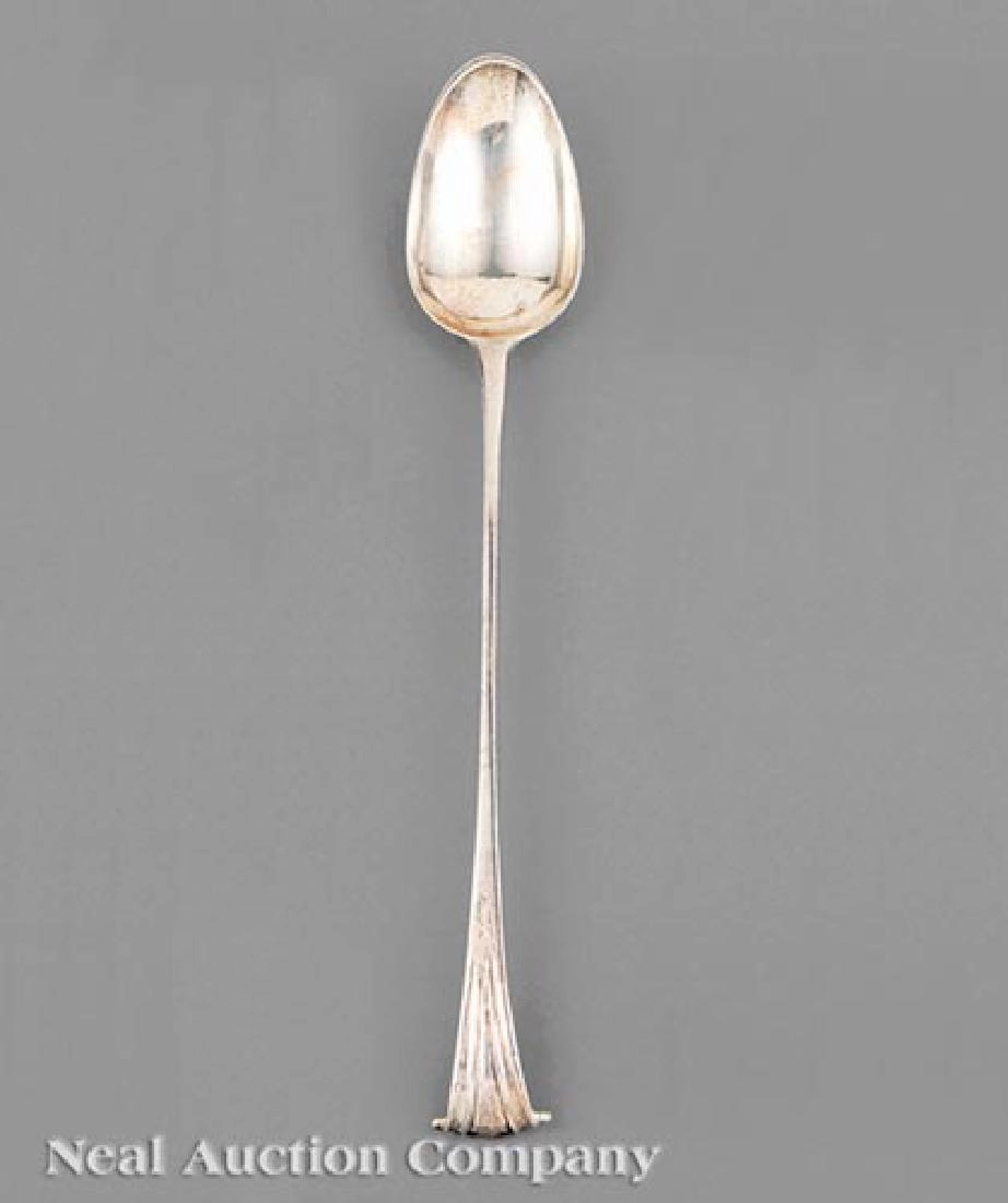 Georgian Sterling Silver Basting Spoon