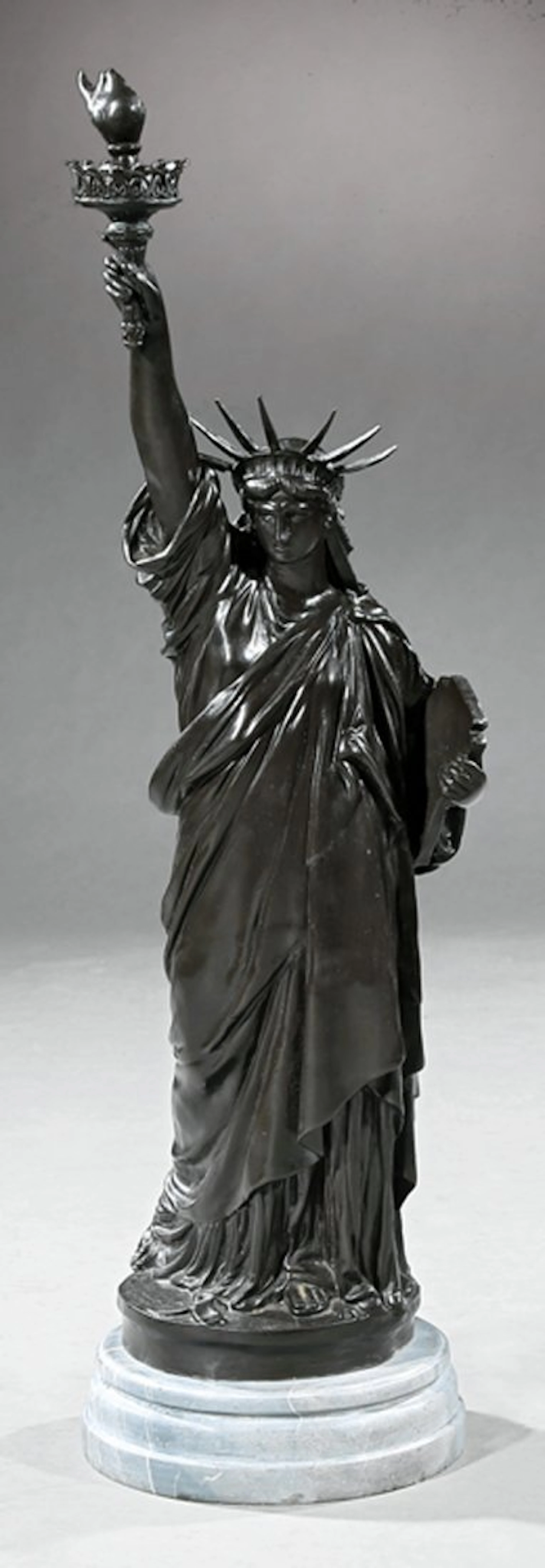 Bronze Figure of the "Statue of Liberty"