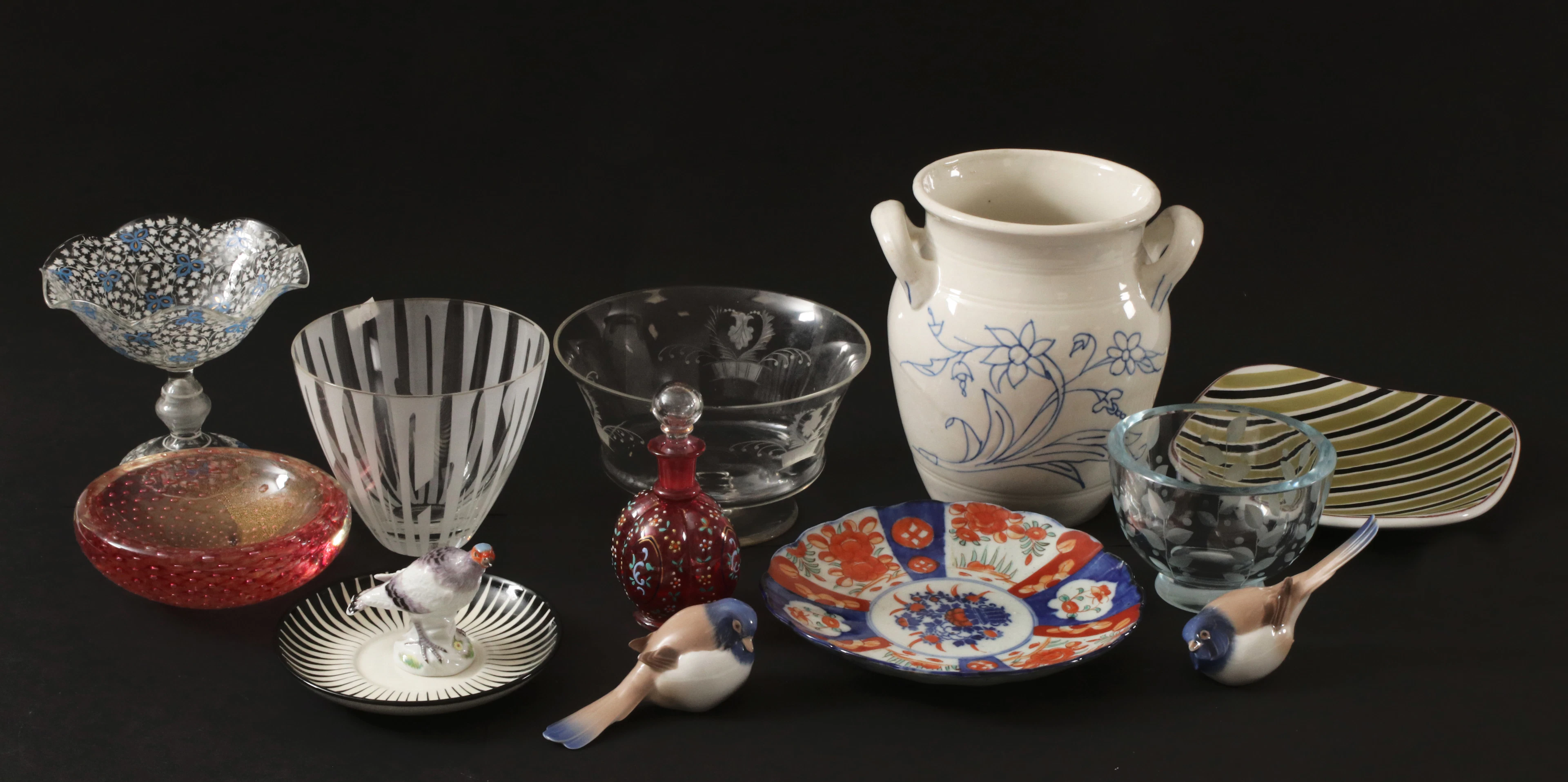 Glas och porslin 13 delar