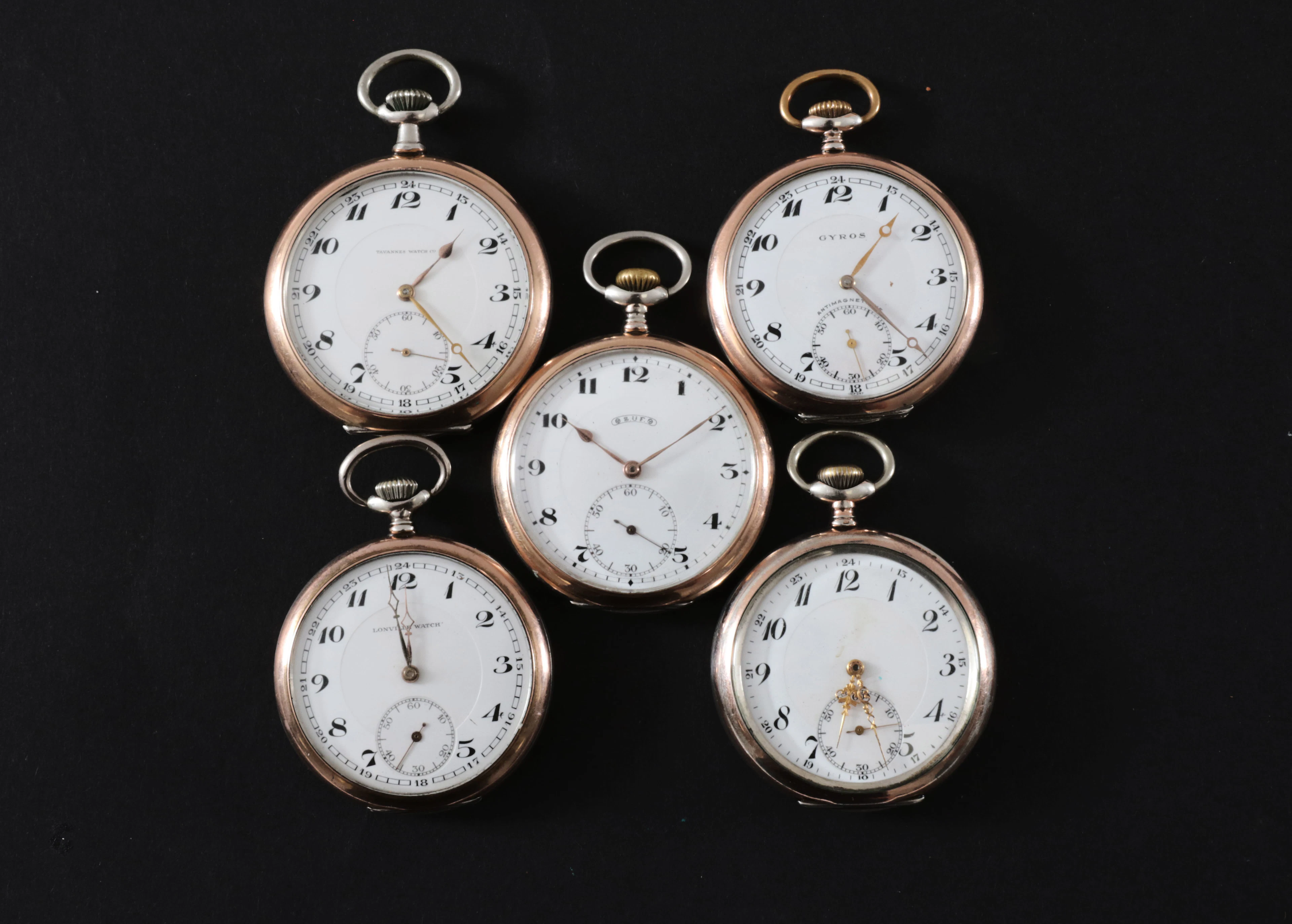 Fickur 5st, silver, 1900-talets första hälft
