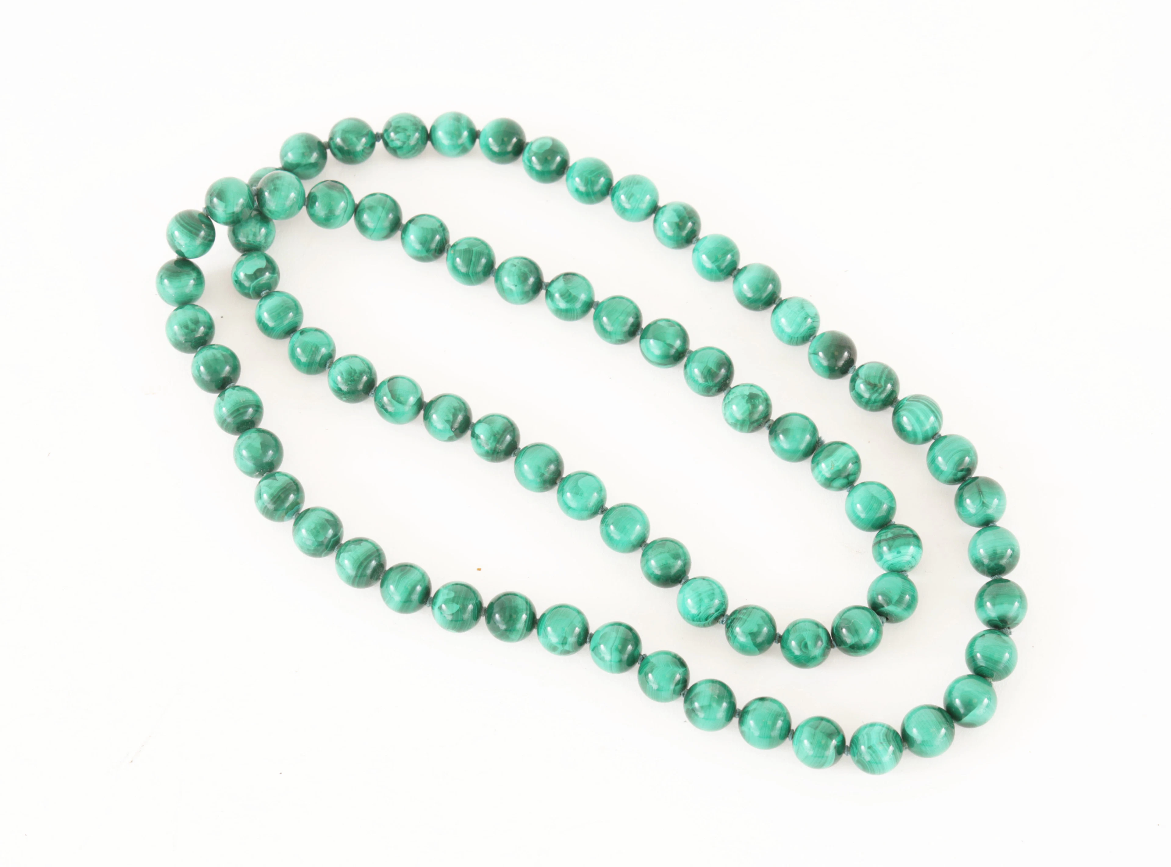 Halsband med malakit