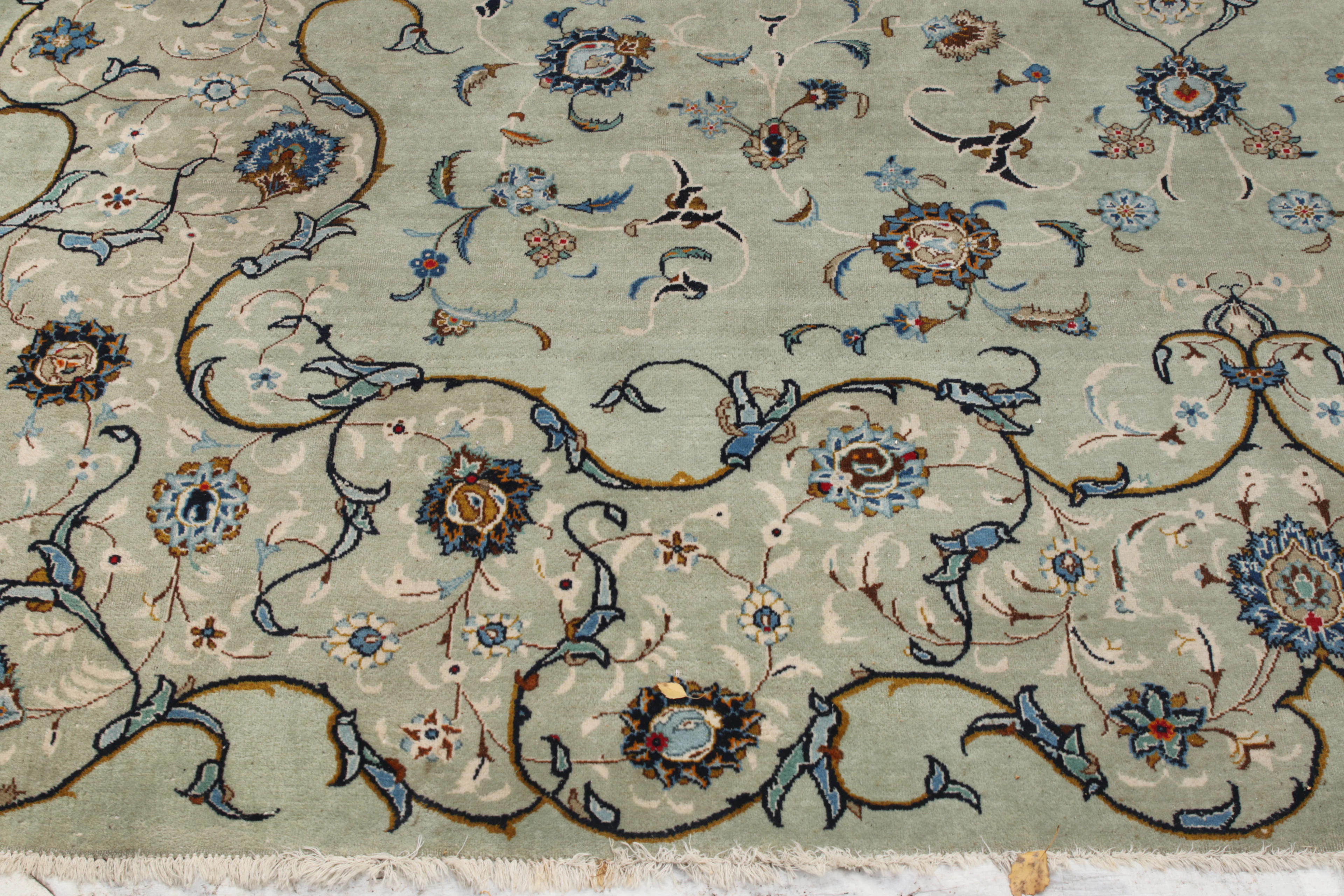 Handknuten matta, Kashan