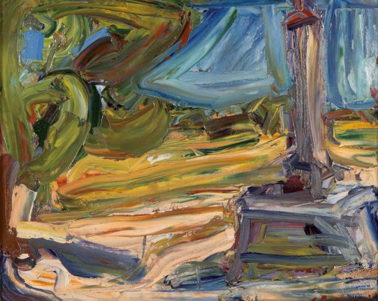 Antoine FERRARI (1910-1995) Paysage à l’oratoire