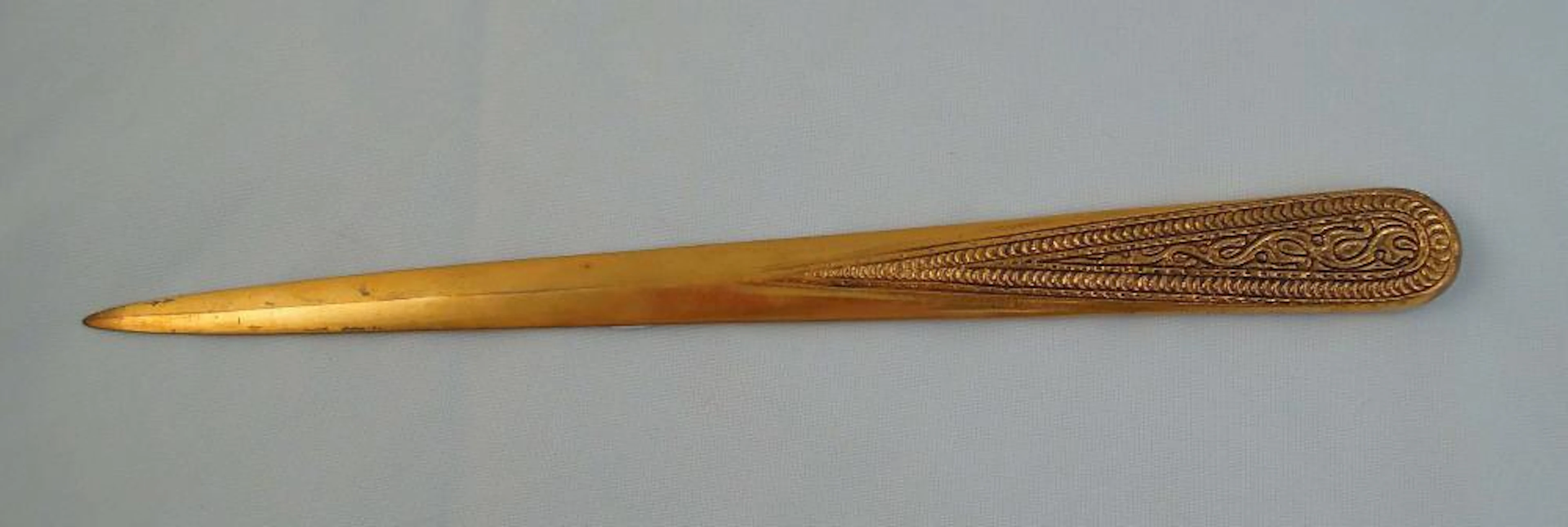 TIFFANY STUDIOS ANTIQUE BRONZE LETTER OPENER