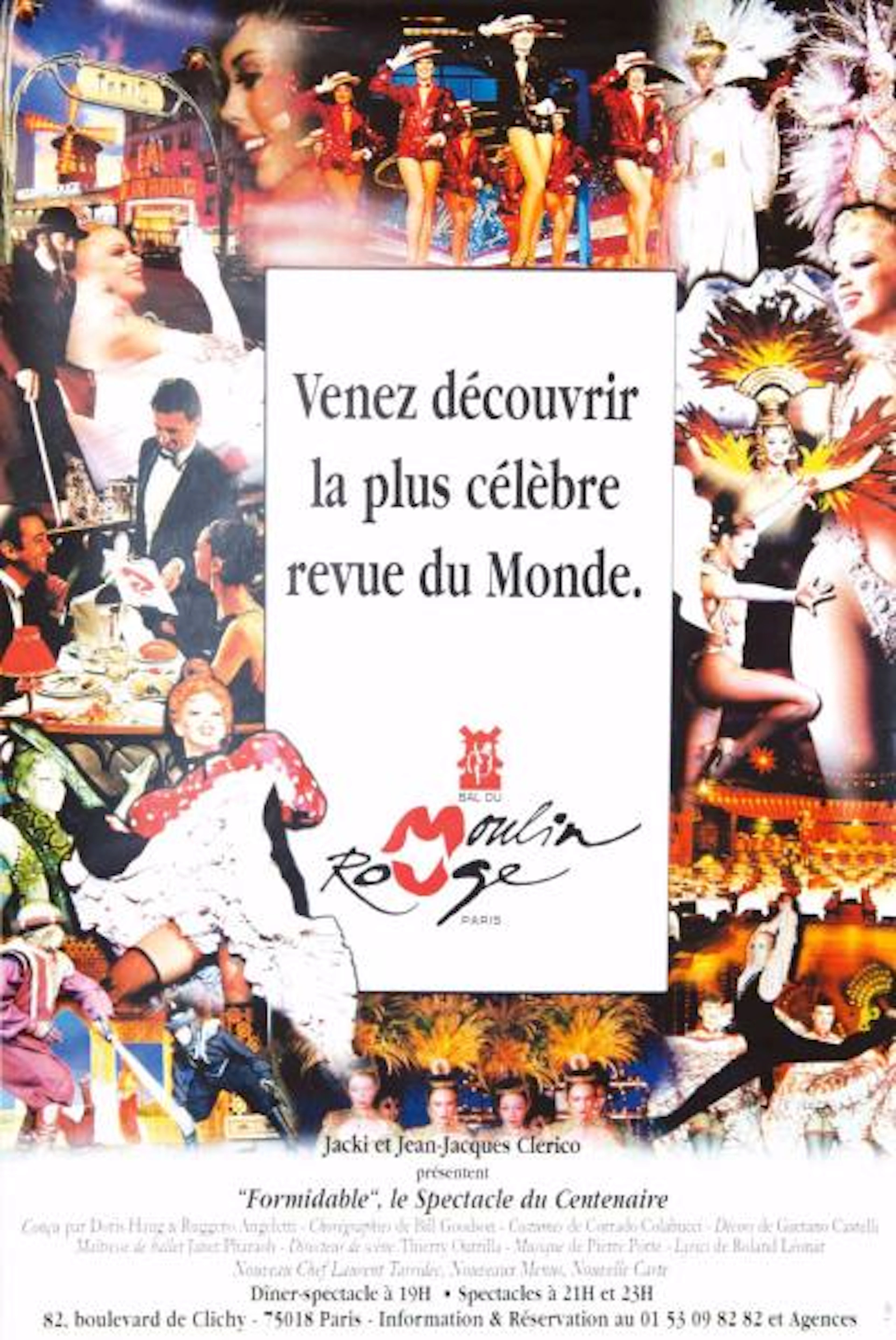 MOULIN ROUGE : 2 AFFICHETTES coul